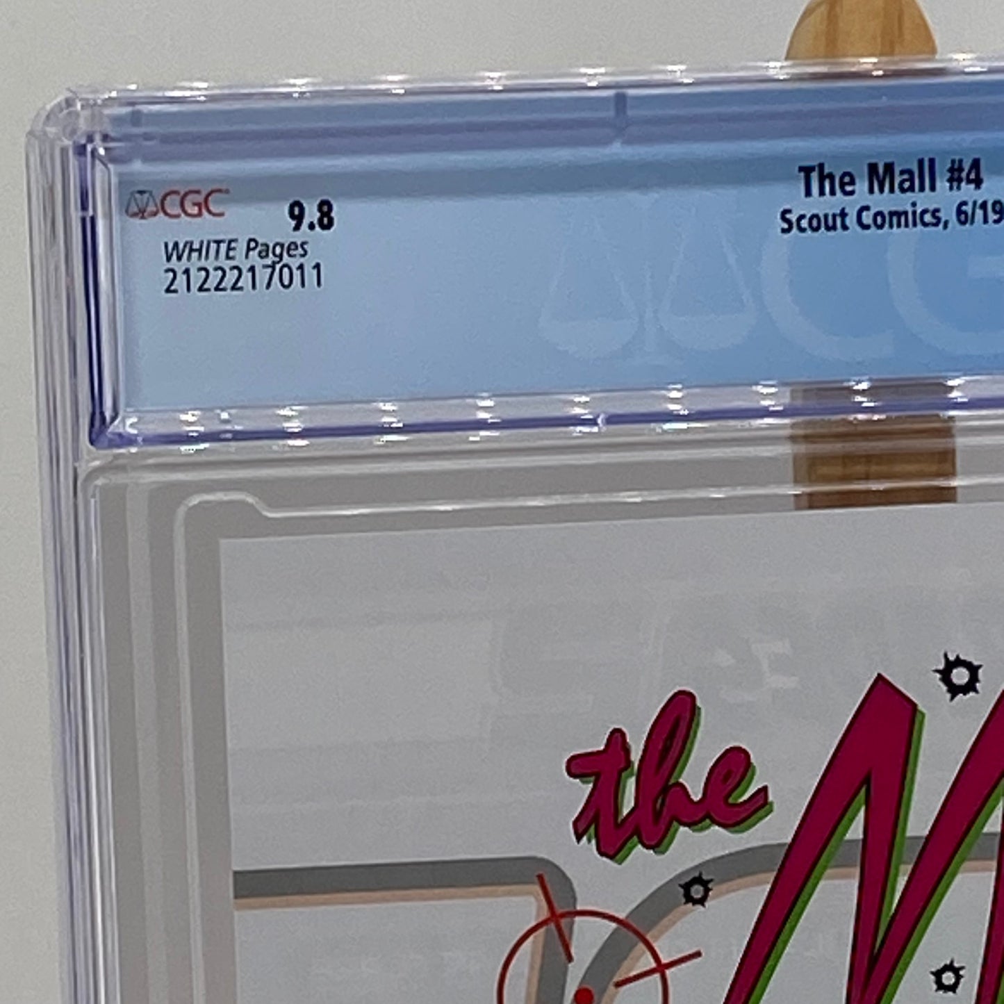 The Mall #4 Graded 9.8 CGC Comic Book Scout Comics