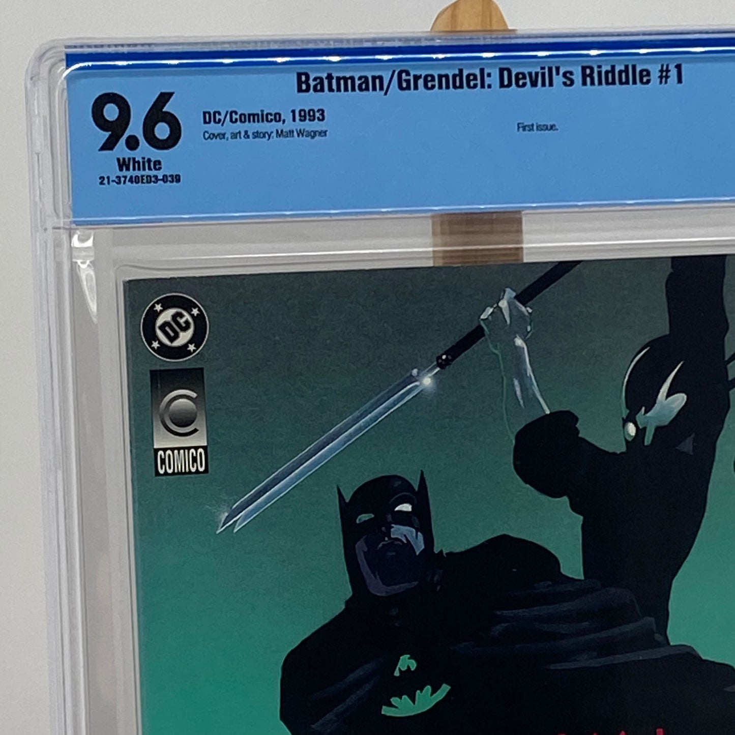 Batman / Grendel: Devil's Riddle #1 Graded 9.6 CBCS DC & Comico Comic Book 1993
