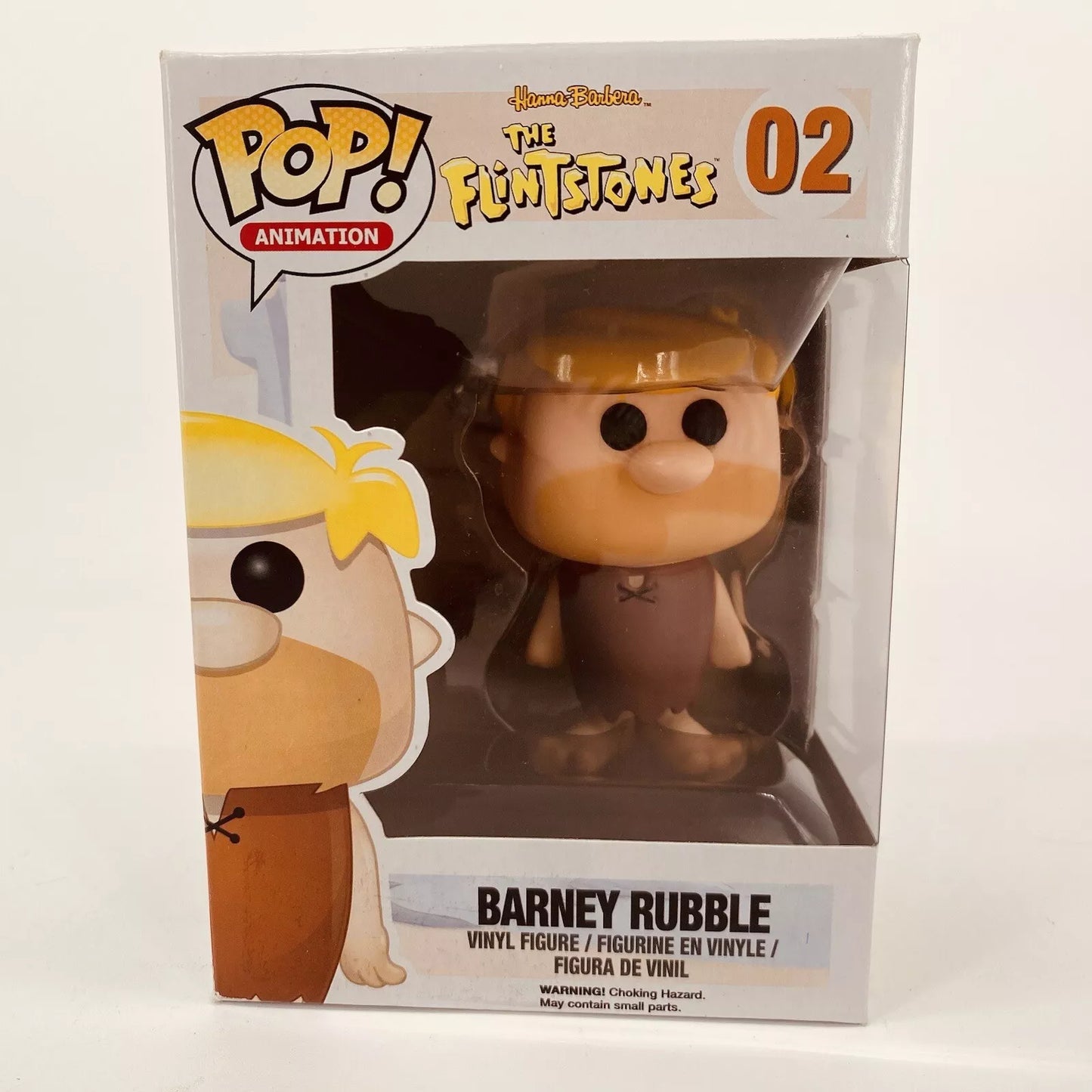 Barney Rubble (Damaged Box) #02 Funko POP! Animation The Flintstones w/Protector