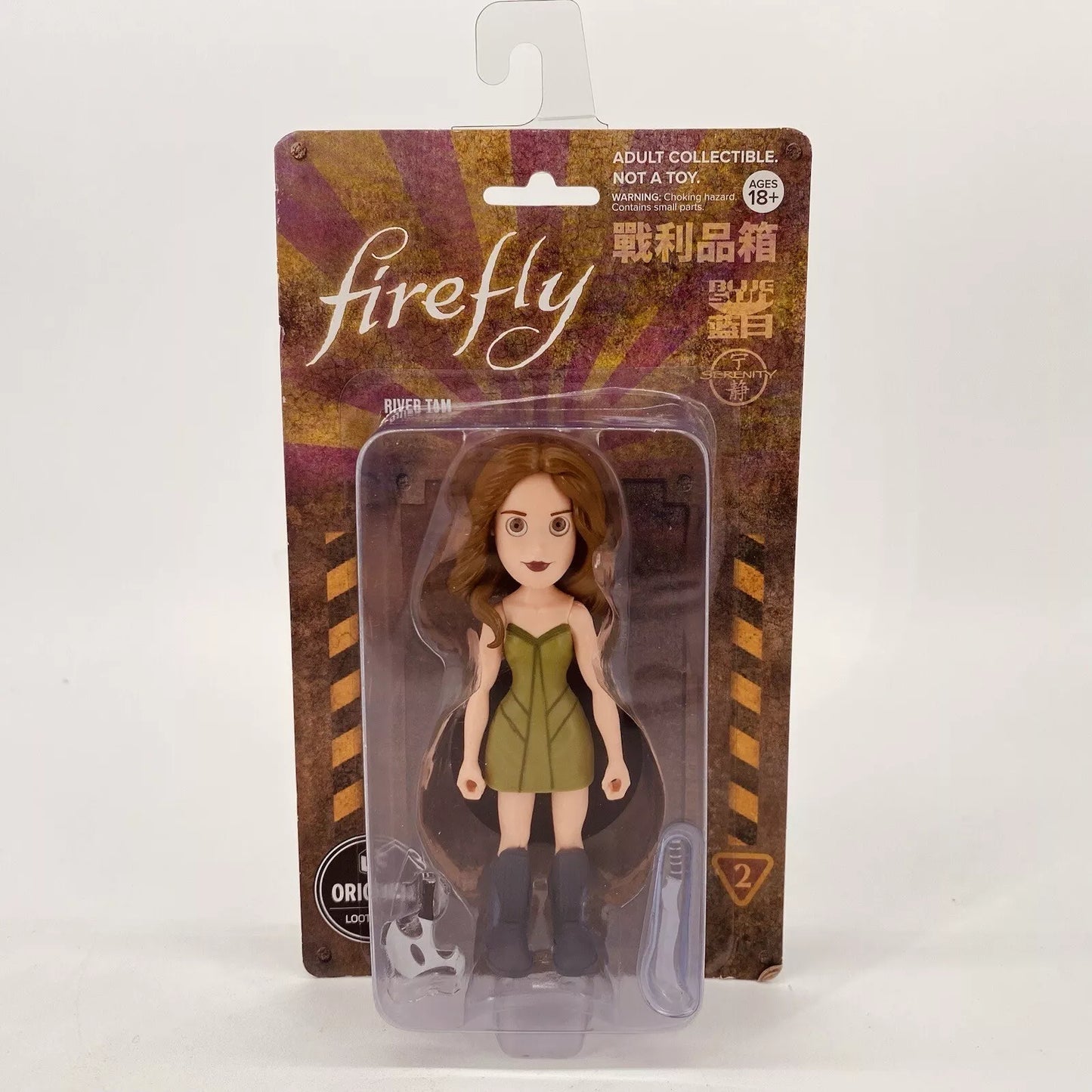 River Tam Loot Crate Exclusive Firefly Figure New on Card Cargo Crate Serenity