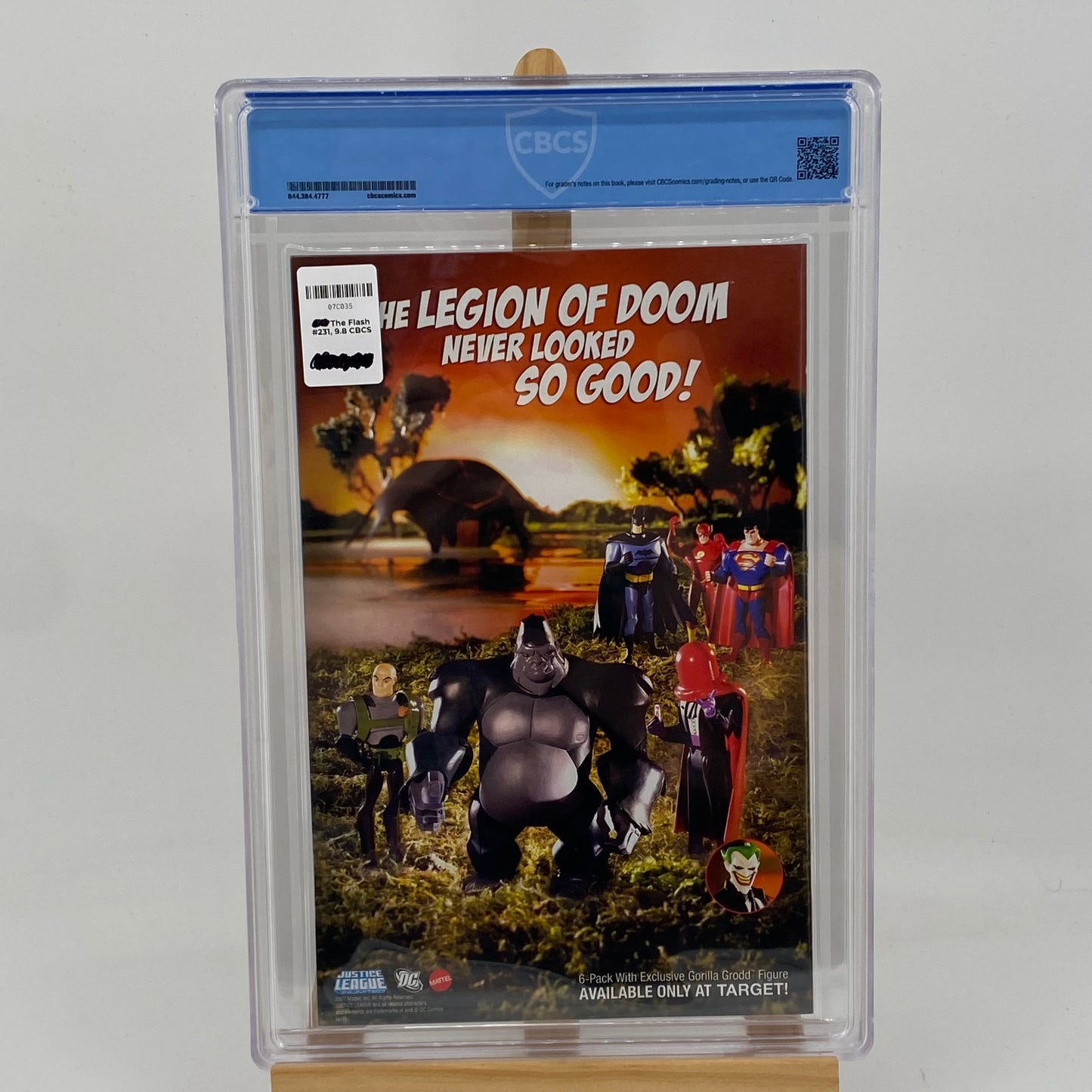 The Flash #231 Graded 9.8 Comic Book CBCS DC Comics Variant Cover 2007