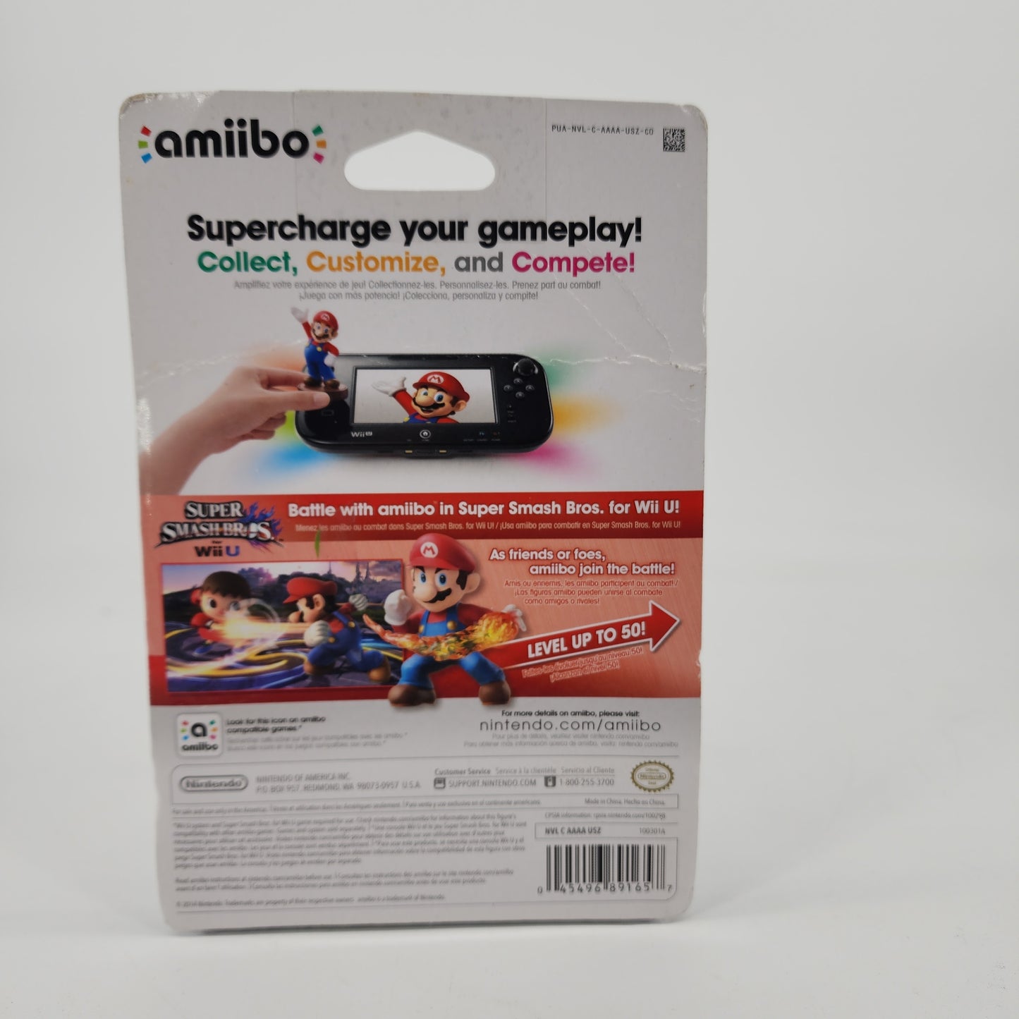 Mario Super Smash Bros AMIIBO Nintendo Switch