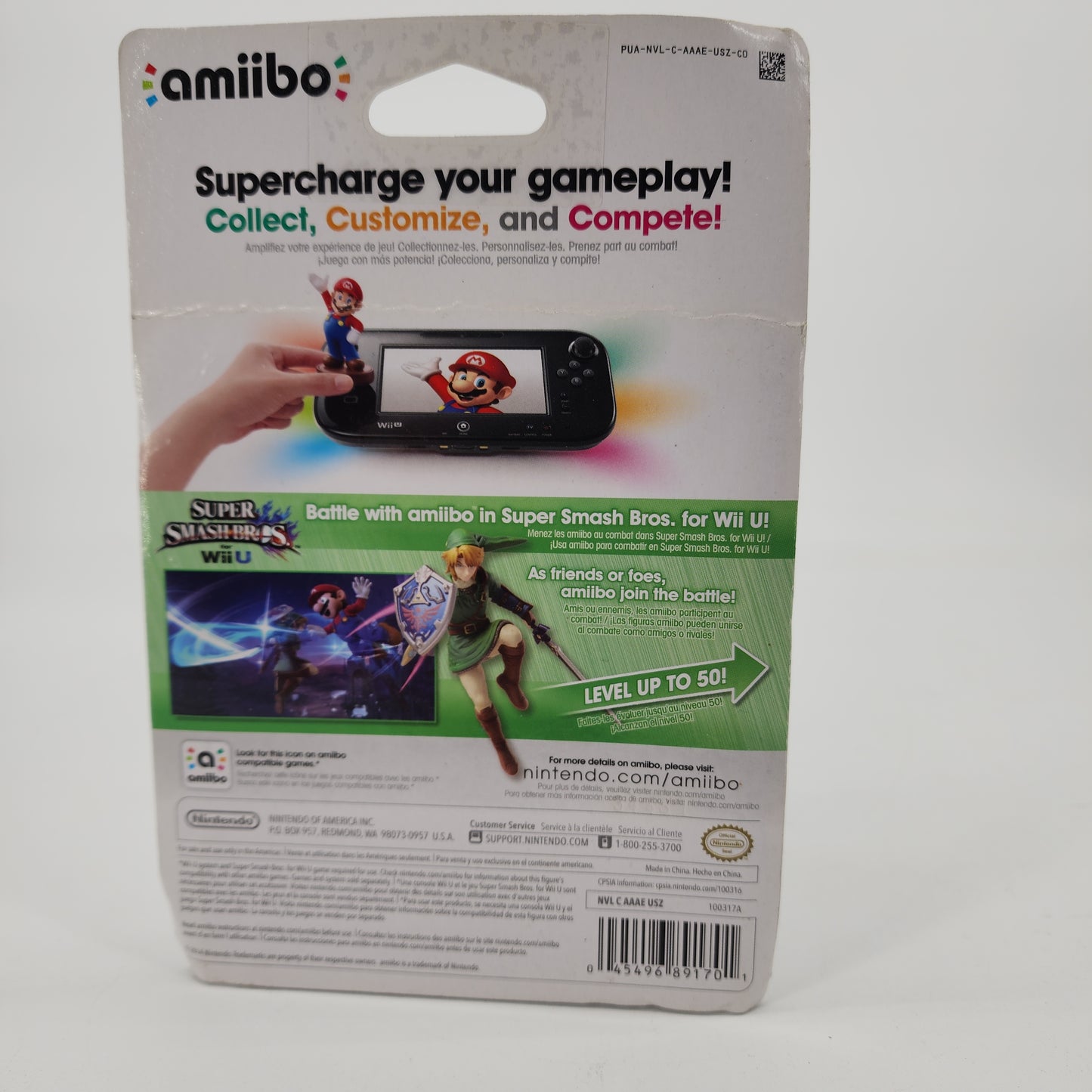 Link Super Smash Bros AMIIBO Nintendo Switch