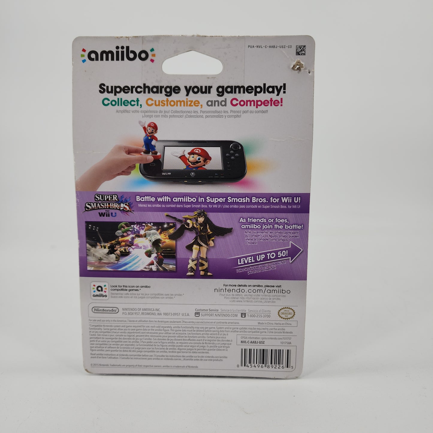 Dark Pit Super Smash Bros AMIIBO Nintendo Switch
