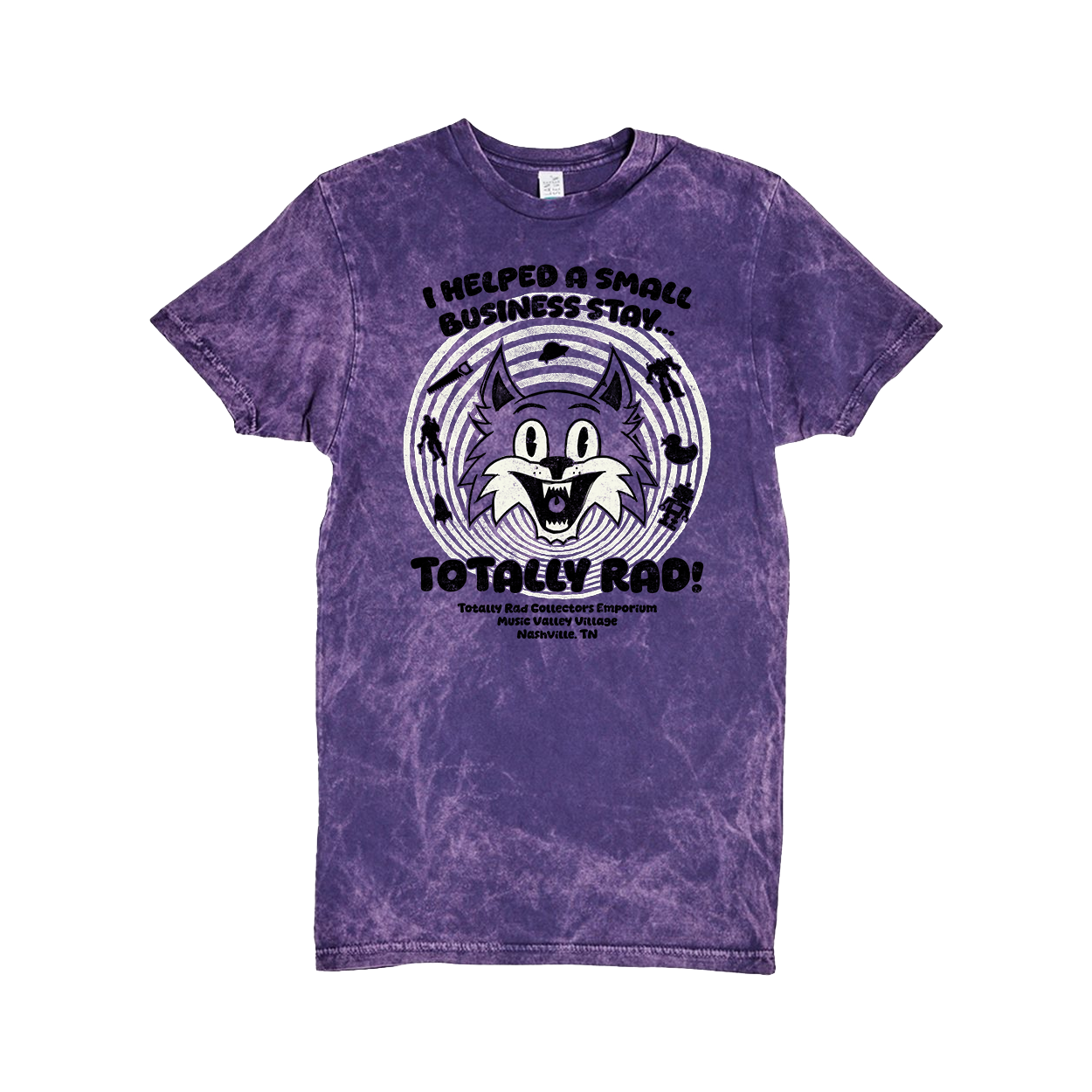 Totally Rad Tee - PURPLE!