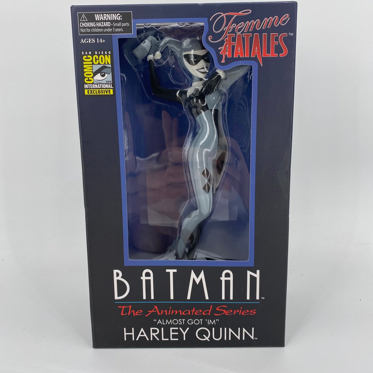 HARLEY QUINN B&W FEMME FATALES SDCC EXCLUSIVE '15 BATMAN ANIMATED #1788 Of 4000