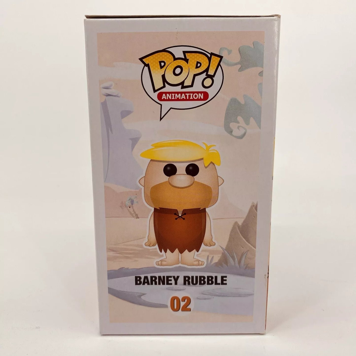 Barney Rubble (Damaged Box) #02 Funko POP! Animation The Flintstones w/Protector