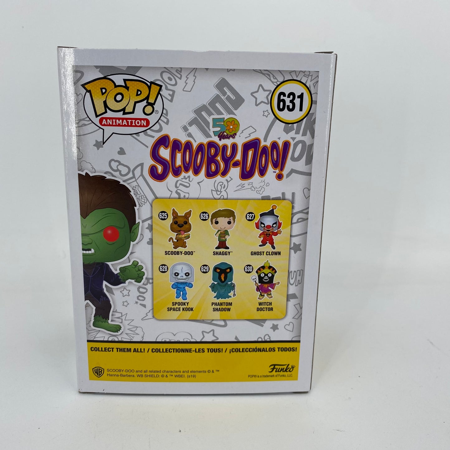 Funko Pop! Vinyl: Scooby-Doo - Werewolf - Funko(Exclusive) #631 W/ Pop Protector