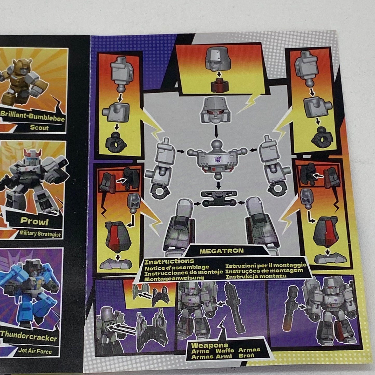 Megatron Special 1/144 Blokees Transformers Defender Version 01 Mini Model Kit