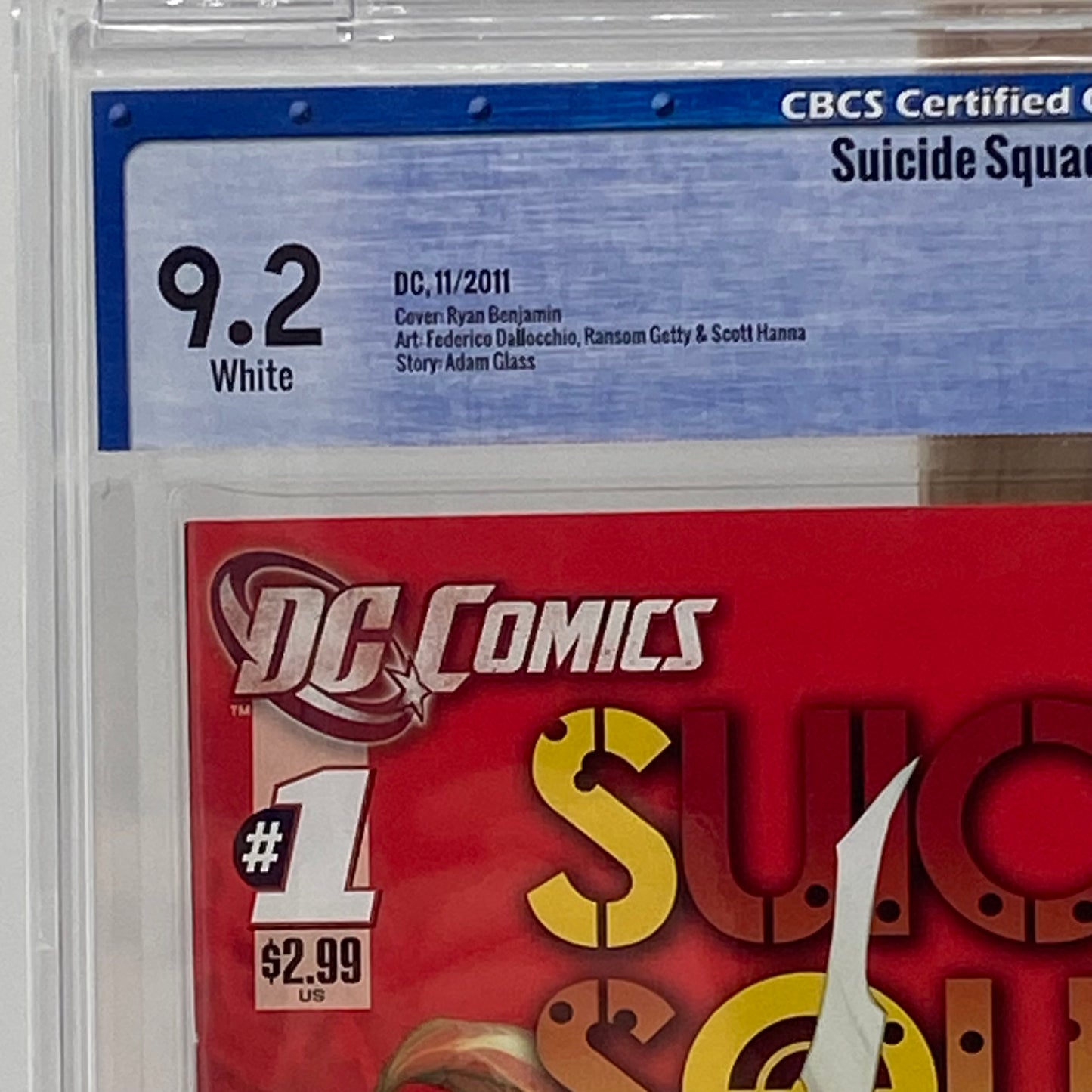 Suicide Squad #1 Graded 9.2 Comic Book CBCS Harley Quinn 1st App Voltaic DC