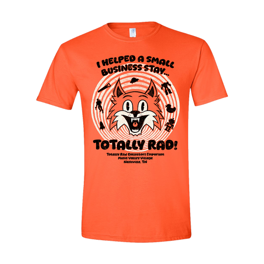 Totally Rad Tee - ORANGE!