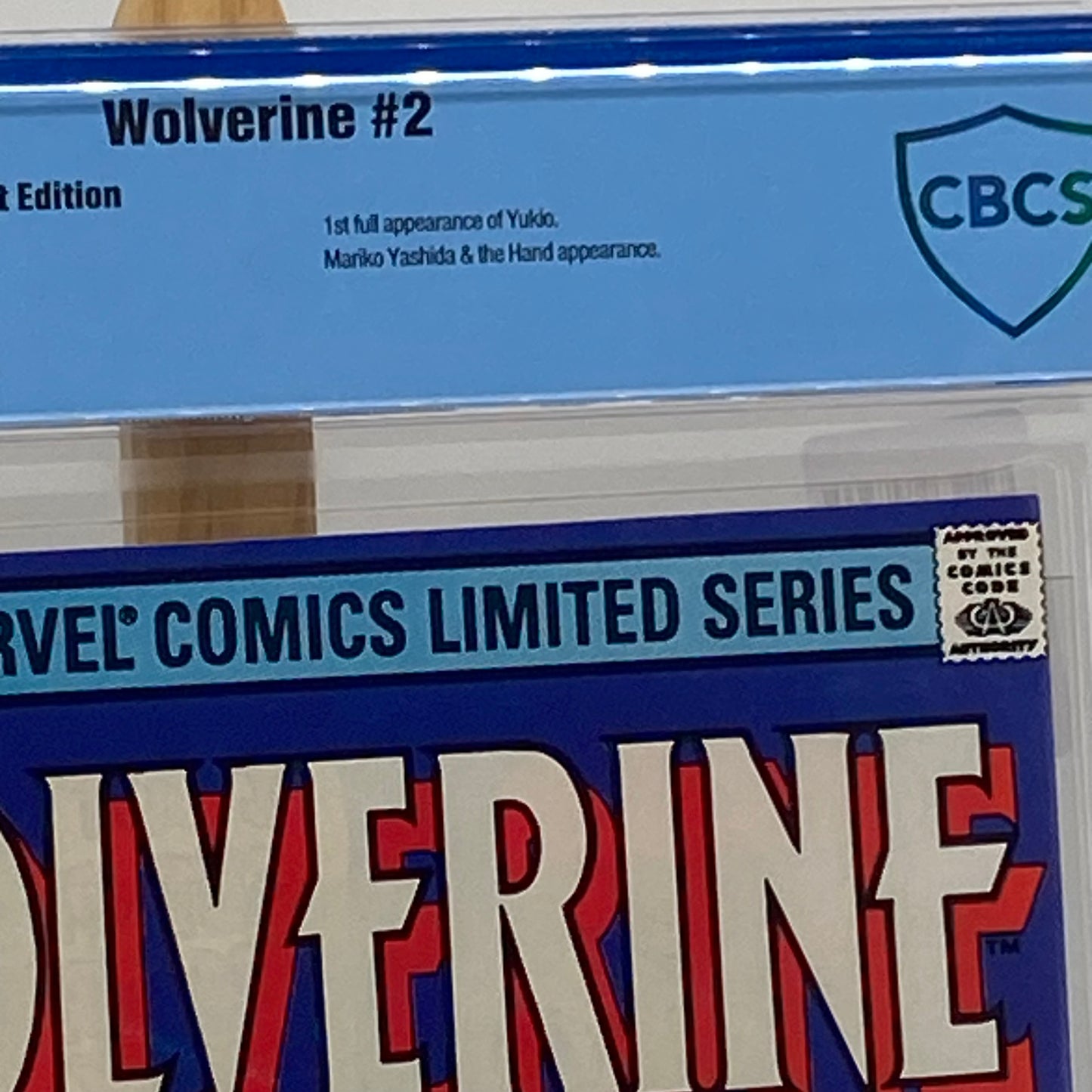 Wolverine #2 Graded 9.8 Comic Book CBCS Marvel Comics 1982 Yukio