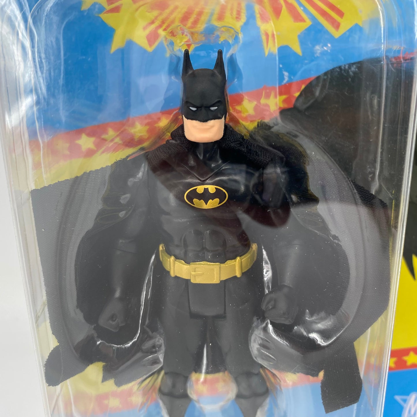 Super Powers BATMAN Black Suit 4" Figure Michael Keaton 1989 Style McFarlane DC