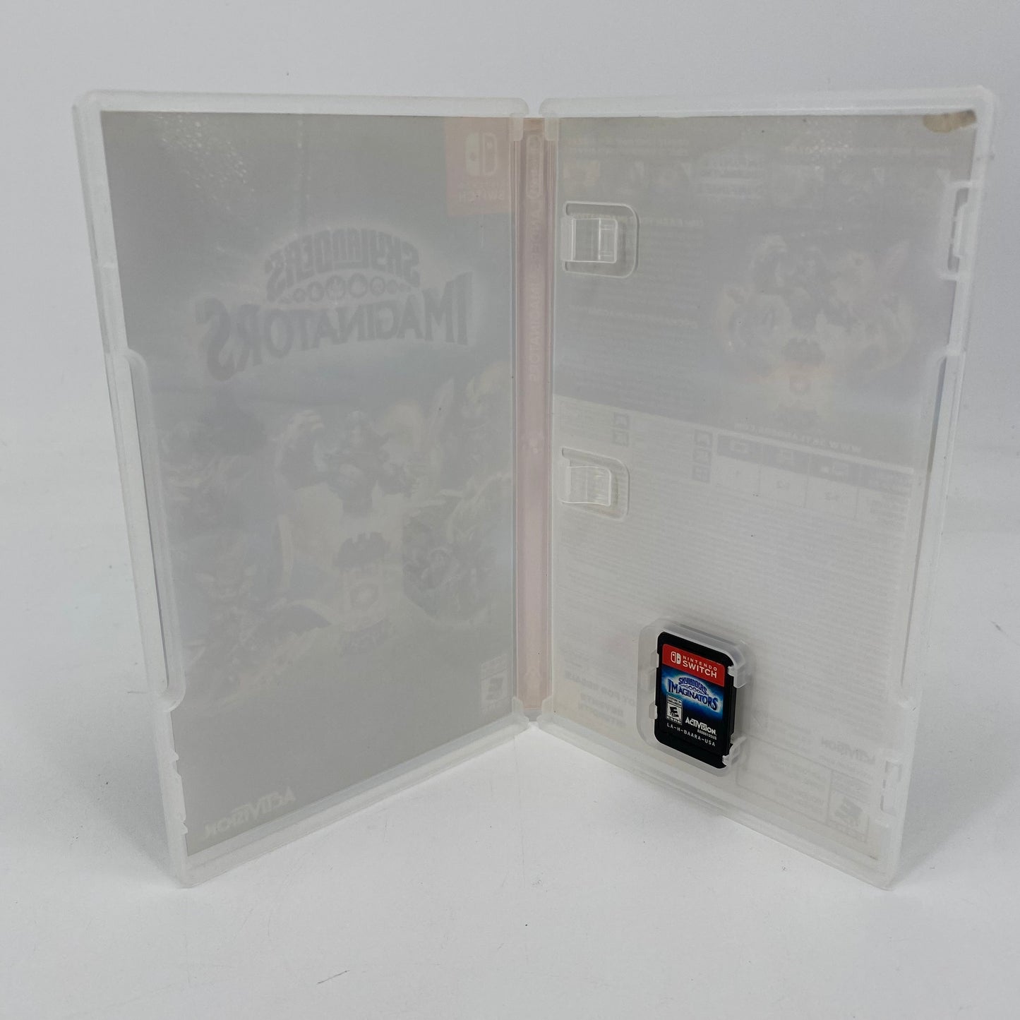 Skylanders Imaginators Nintendo Switch Game Cartridge & Creation Crystal Tested