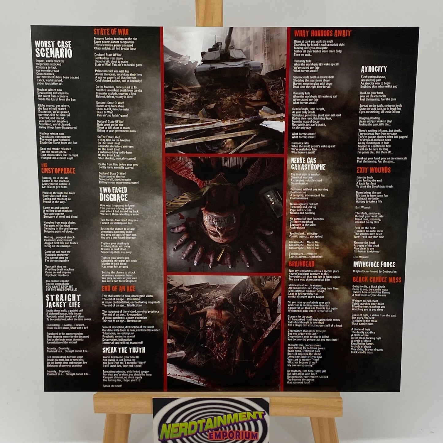 Jungle Rot: What Horrors Await Vinyl Record (Record Store Day Yellow Opaque)
