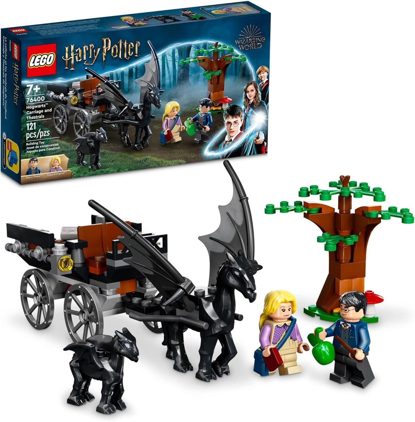 Harry Potter (76400) LEGO: Hogwarts Carriage and Thestrals - New in Damaged Box
