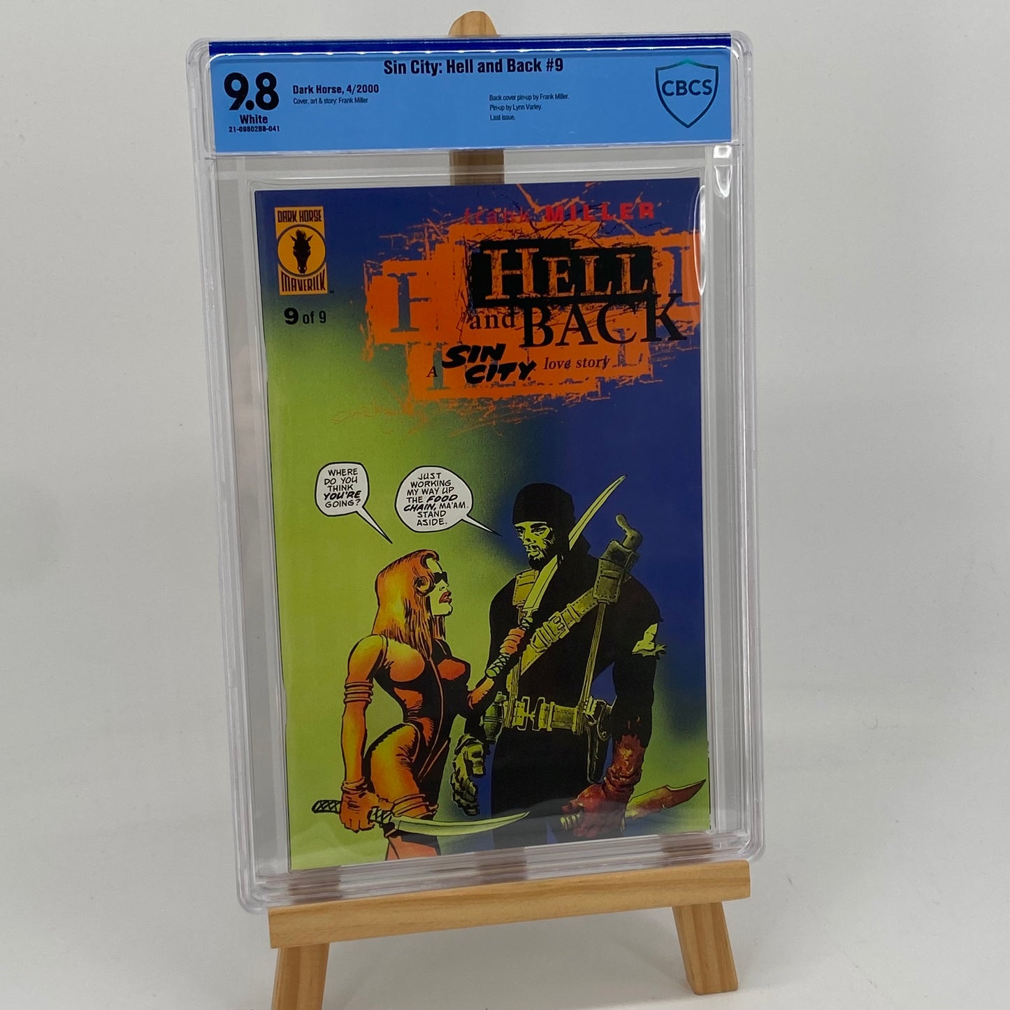 Sin City: Hell and Back #9 Graded 9.8 Comic Book CBCS Dark Horse Comics Frank Miller