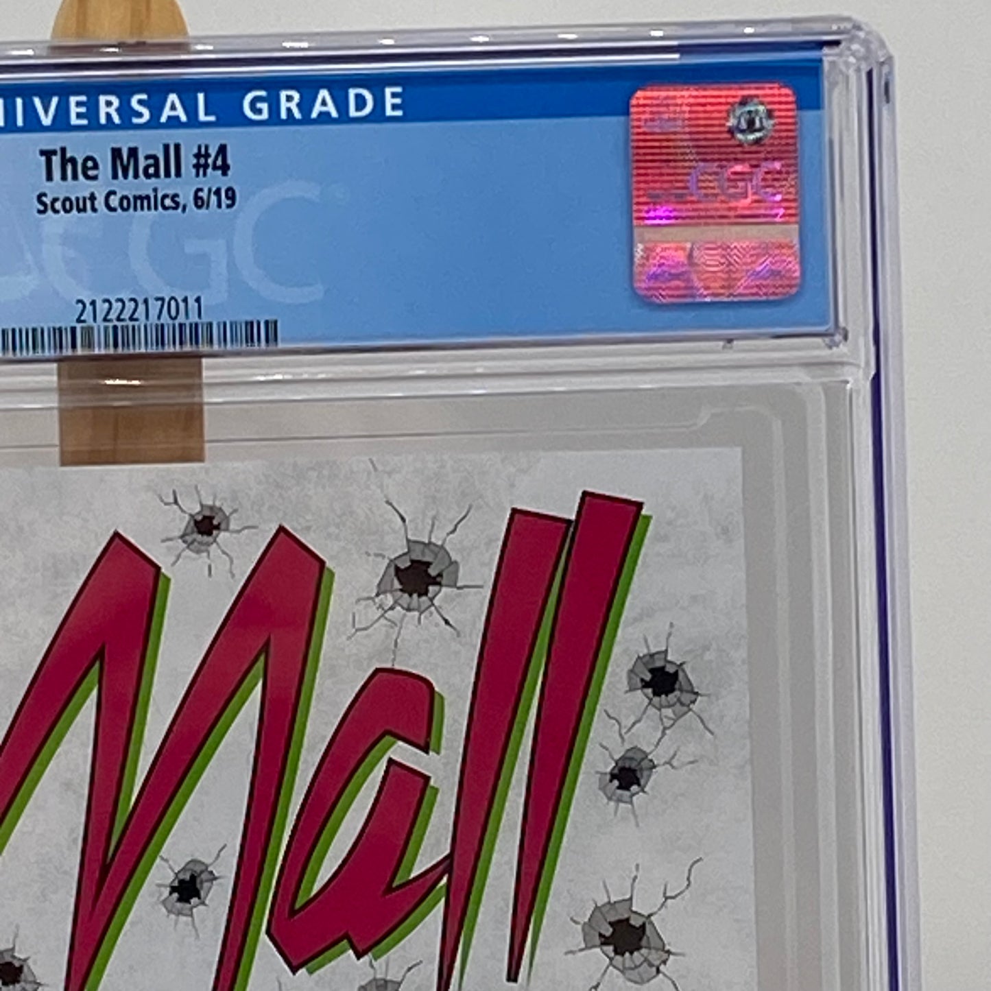 The Mall #4 Graded 9.8 CGC Comic Book Scout Comics