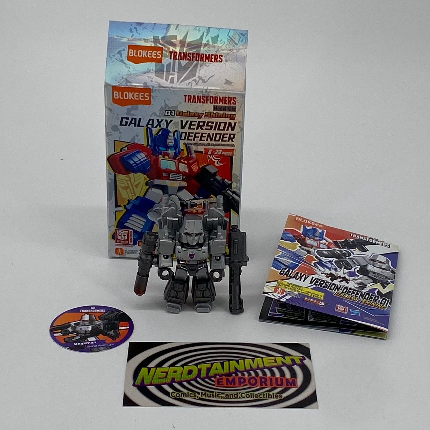 Megatron Special 1/144 Blokees Transformers Defender Version 01 Mini Model Kit