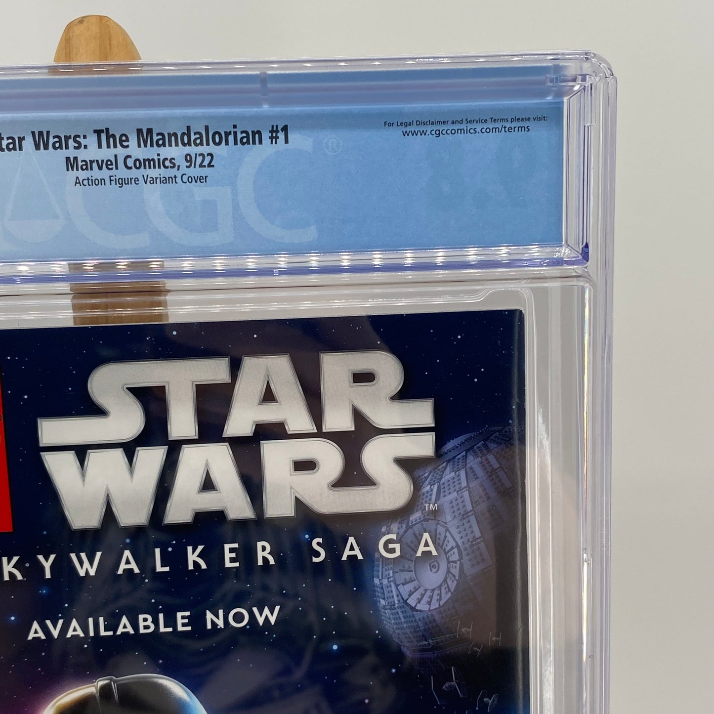 Star Wars: The Mandalorian #1 Graded 9.8 CGC Marvel Comic Book Toy Variant (Copy)