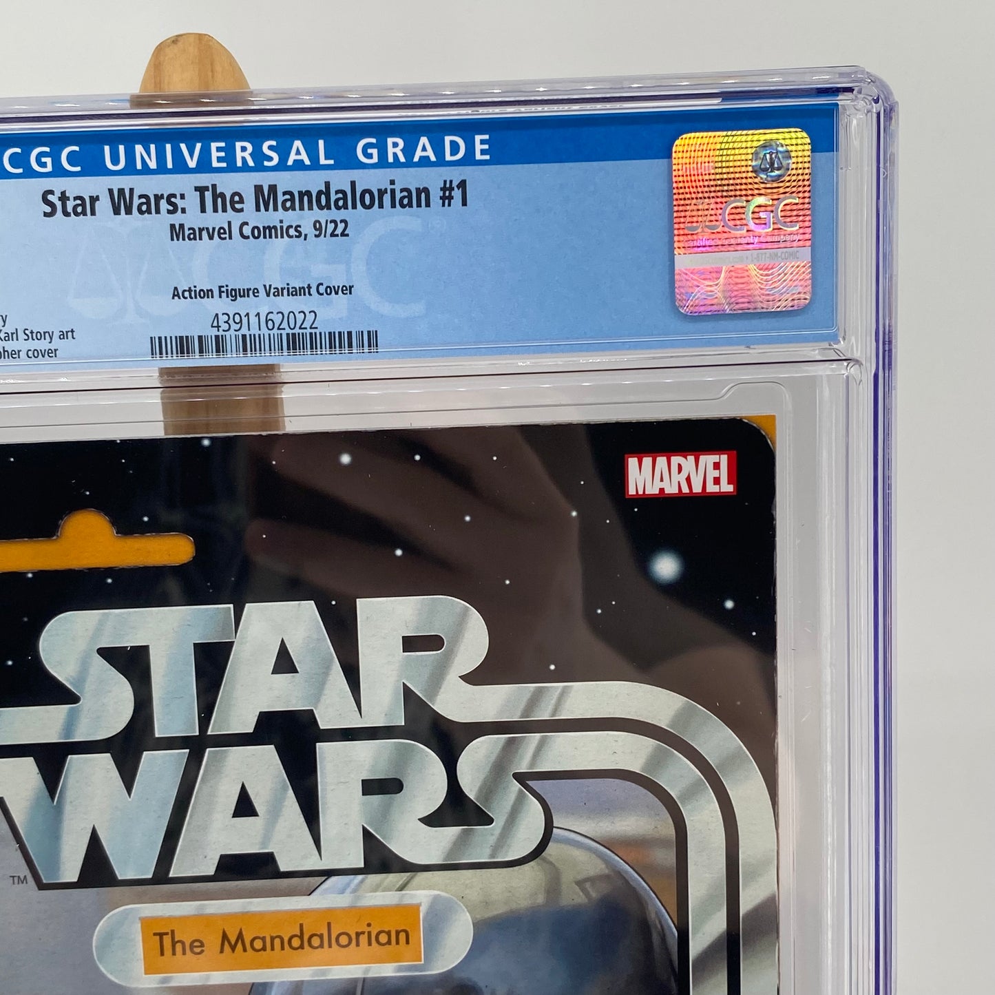 Star Wars: The Mandalorian #1 Graded 9.8 CGC Marvel Comic Book Toy Variant (Copy)