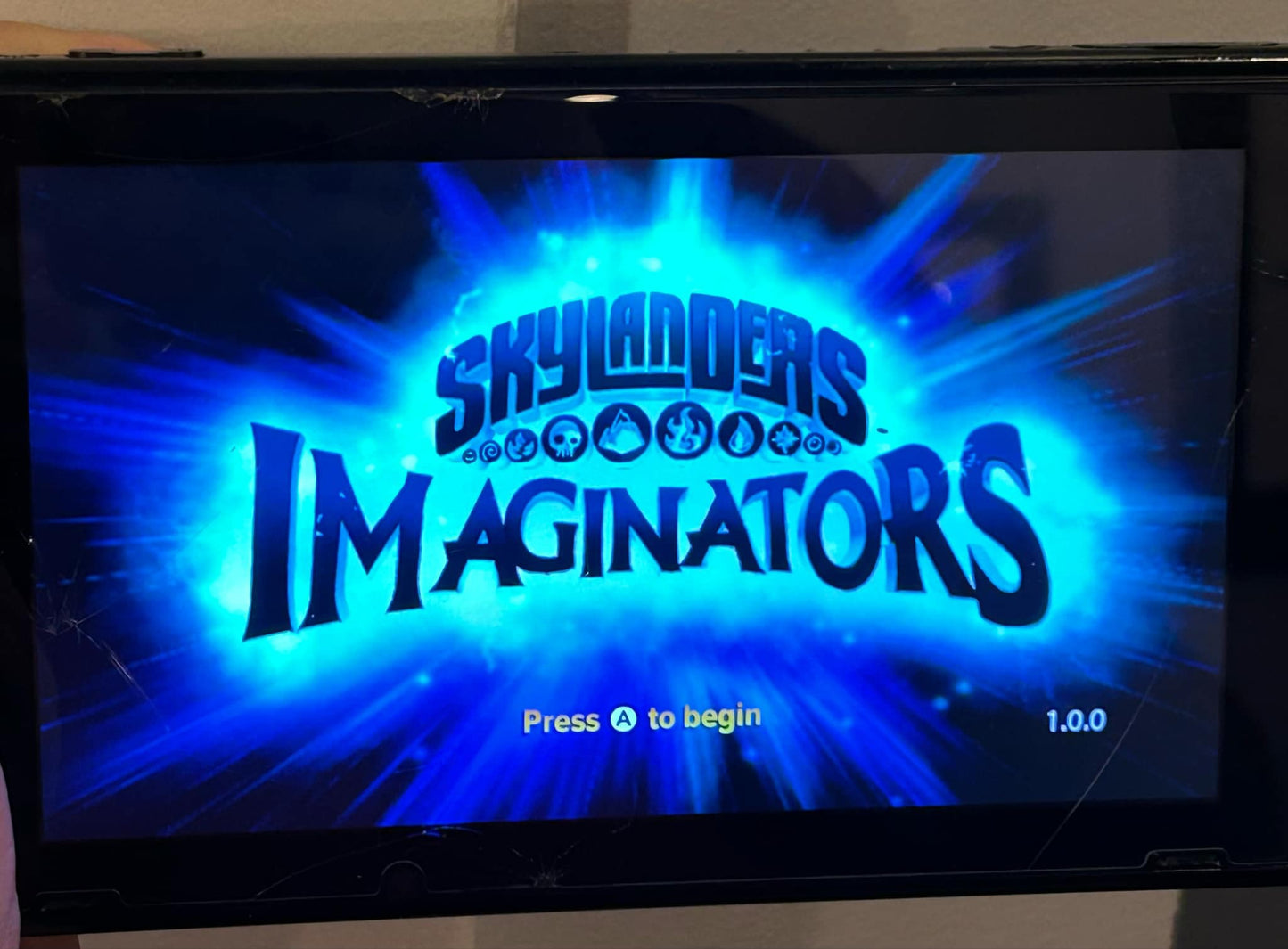 Skylanders Imaginators Nintendo Switch Game Cartridge & Creation Crystal Tested
