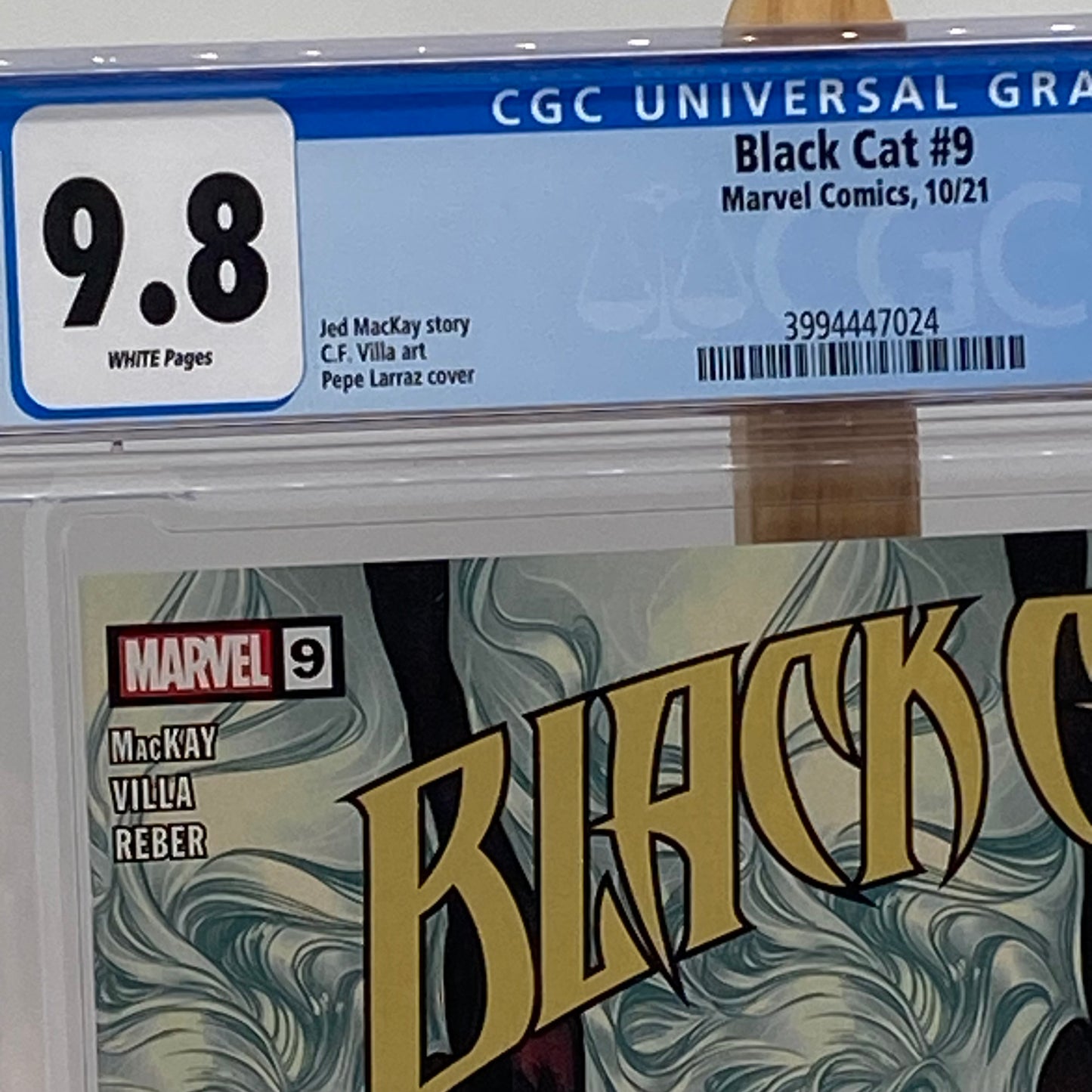 Black Cat #9 Graded 9.8 CGC Comic Book Marvel Comics Infinity Score