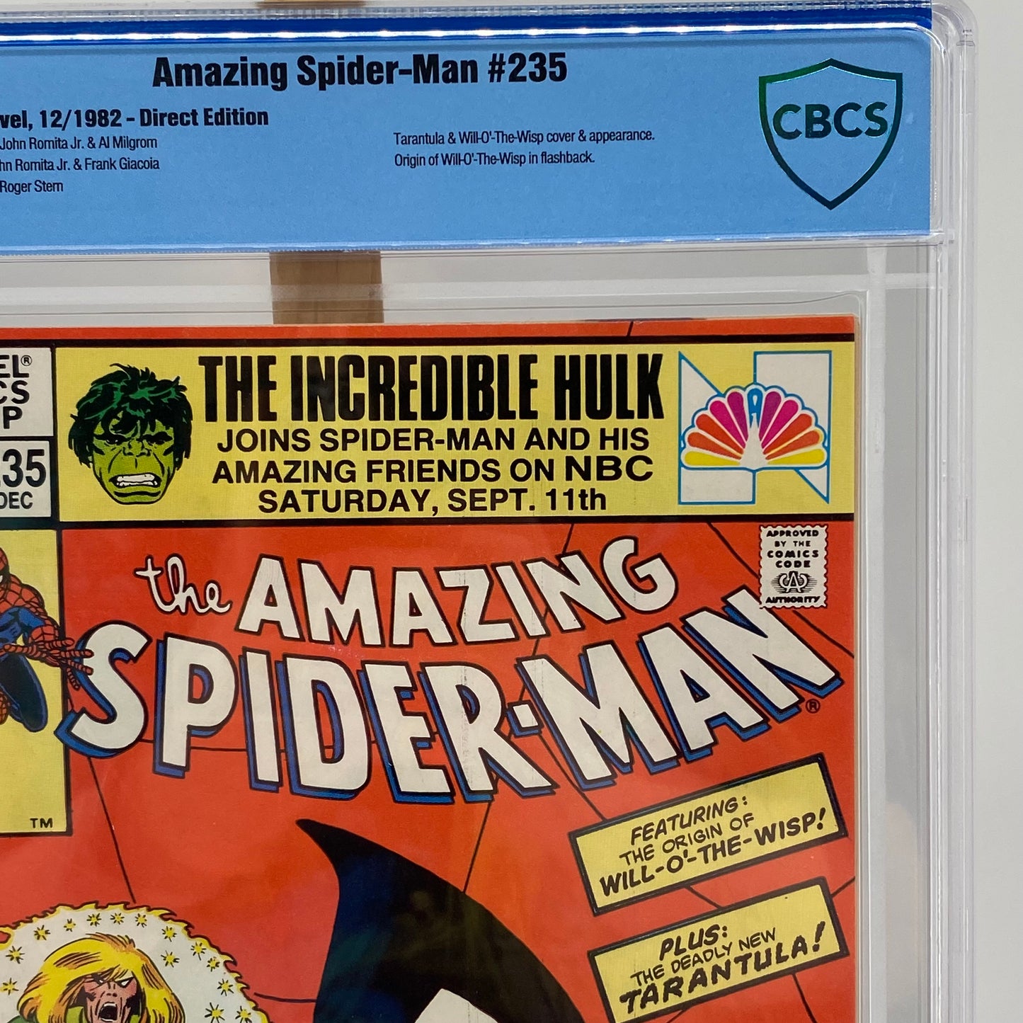Amazing Spider-Man #235 Graded 9.8 CBCS Marvel Comic Book Slab