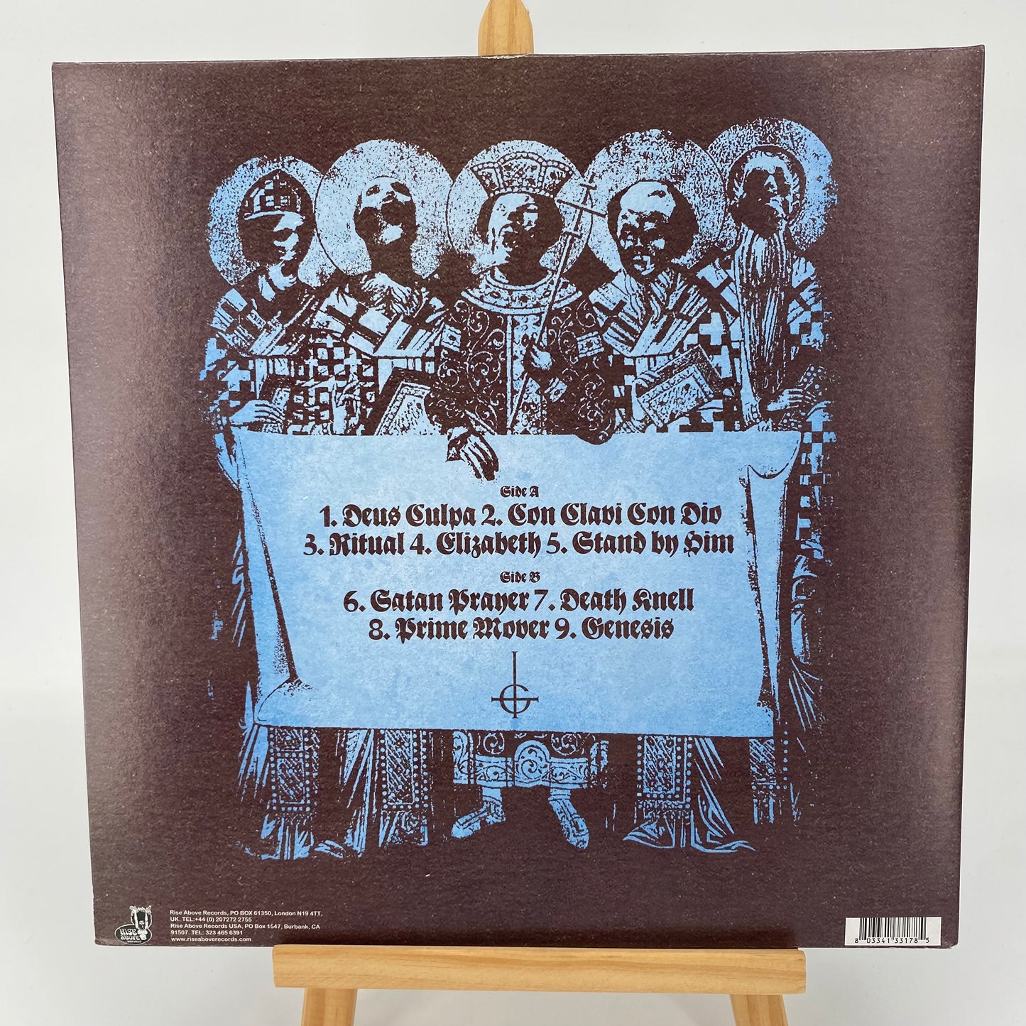 Ghost: Opvs Opus Eponymous Green & Black Splatter LP Gatefold Vinyl Record Rise Above