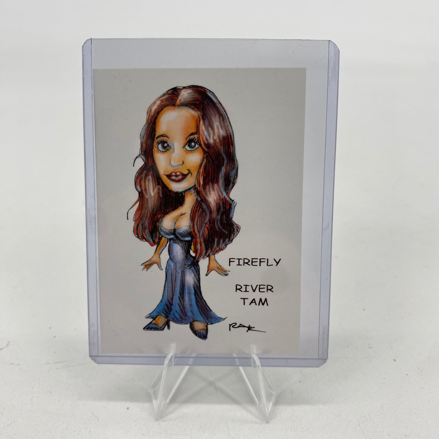 Firefly River Tam RAK Trading Art Card Signed By Artist Free Top Loader