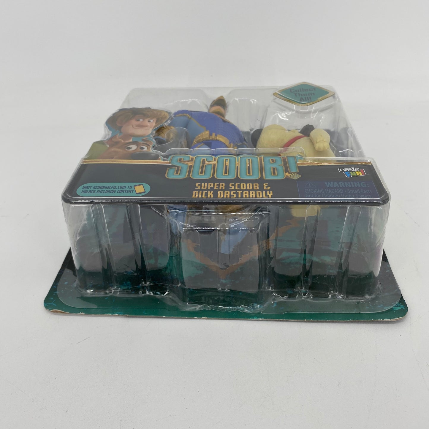 Scoob! Blue Falcon and Muttley Figures SCOOBY-DOO ERROR CARD!