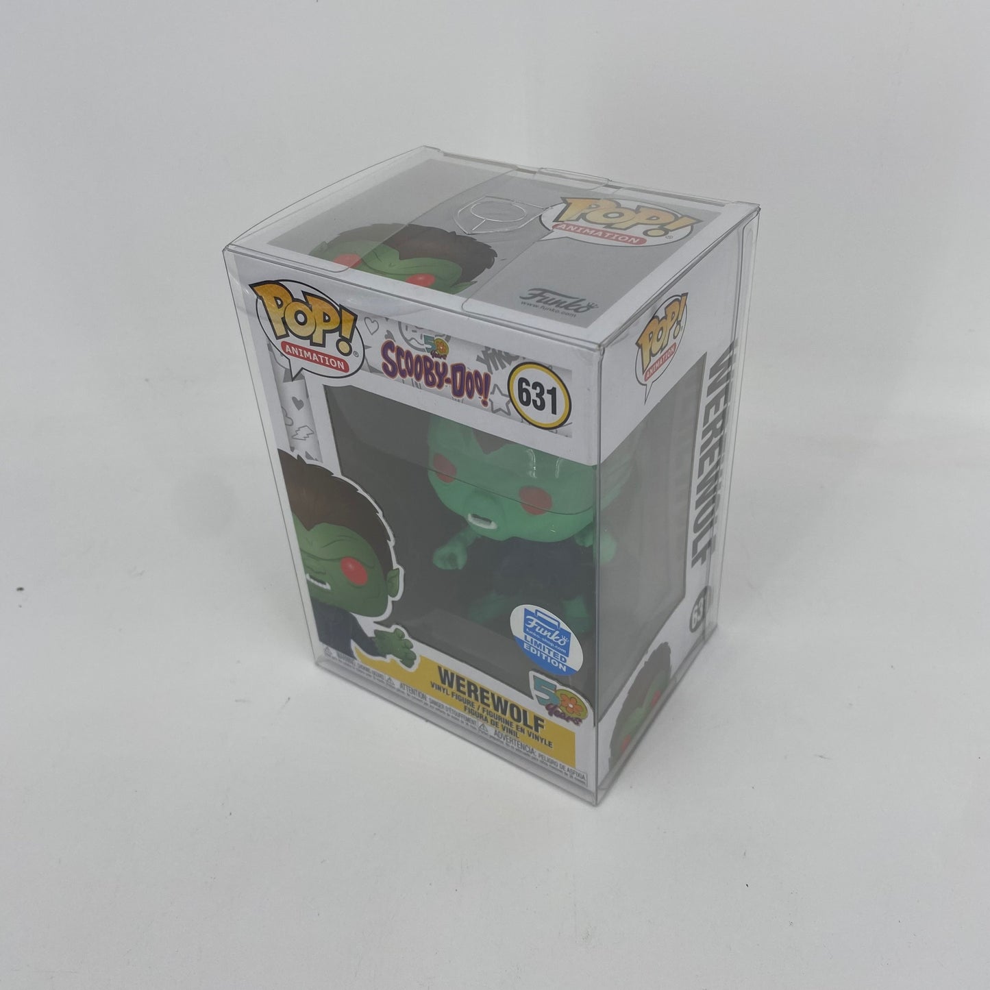 Funko Pop! Vinyl: Scooby-Doo - Werewolf - Funko(Exclusive) #631 W/ Pop Protector