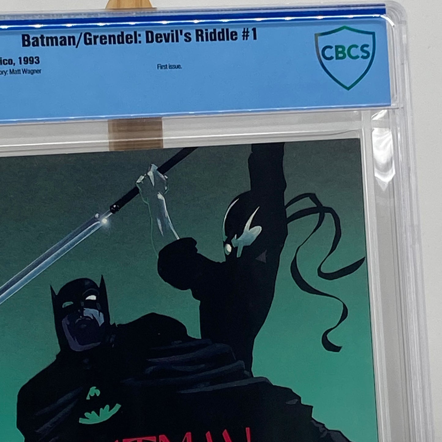 Batman / Grendel: Devil's Riddle #1 Graded 9.6 CBCS DC & Comico Comic Book 1993