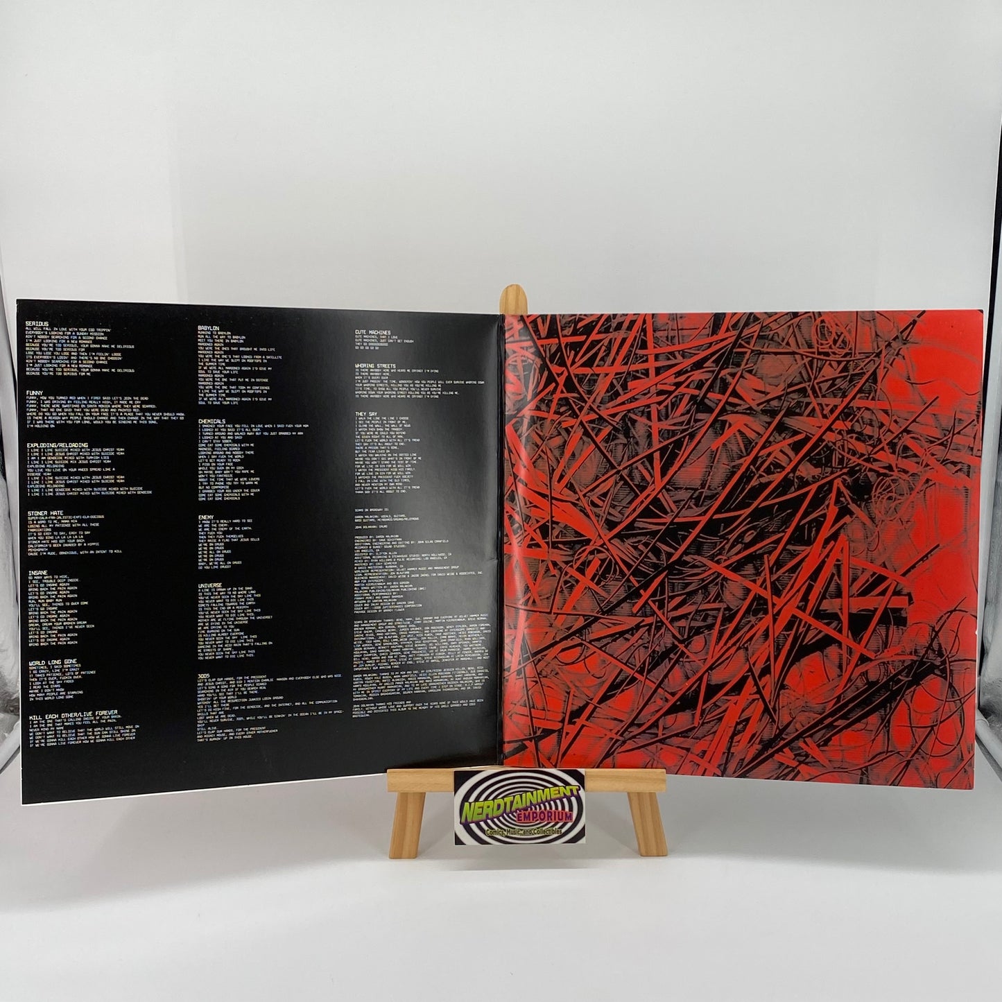 Scars On Broadway Self Titled OG 2008 LP Vinyl 1st Press Gatefold EX/NM Wax