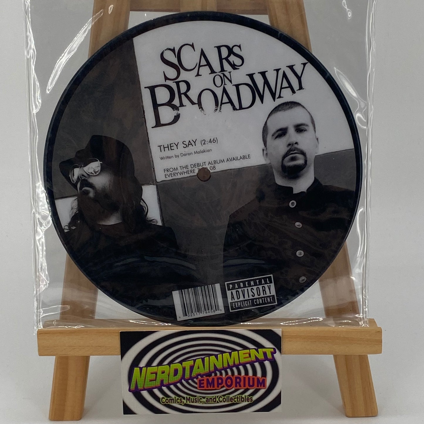 Scars on Broadway - They Say 7" Vinyl Single Promo RARE System of a Down Daron