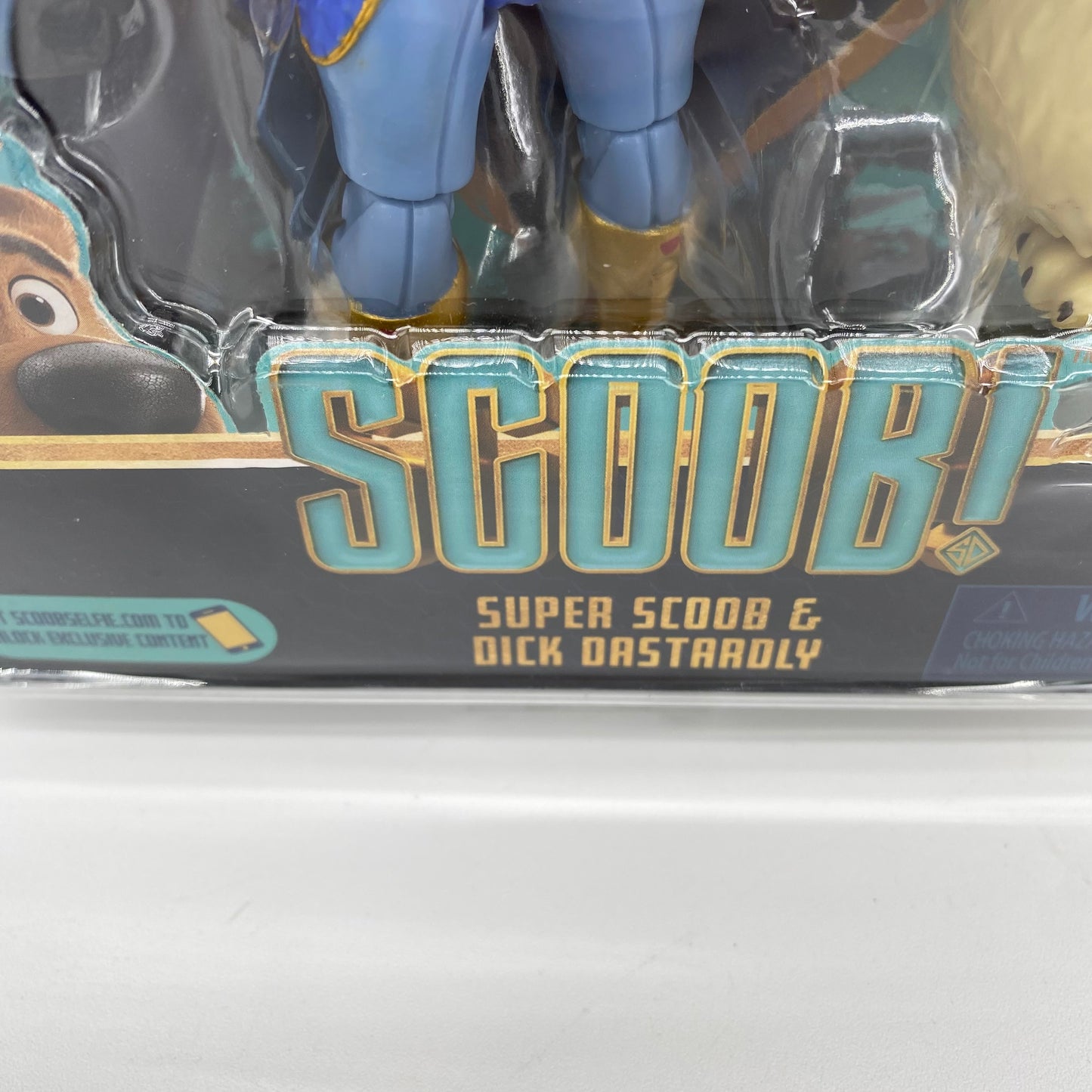 Scoob! Blue Falcon and Muttley Figures SCOOBY-DOO ERROR CARD!
