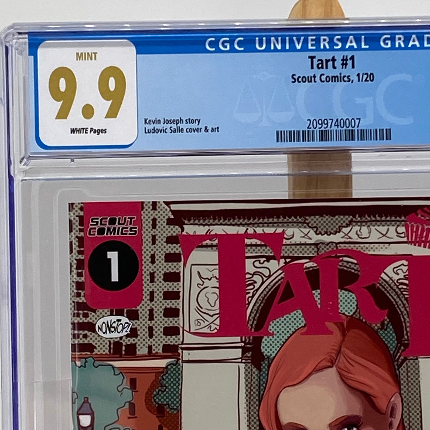 Tart #1 Graded 9.9 CGC Scout Comics Nonstop Exclusive Cover MINT