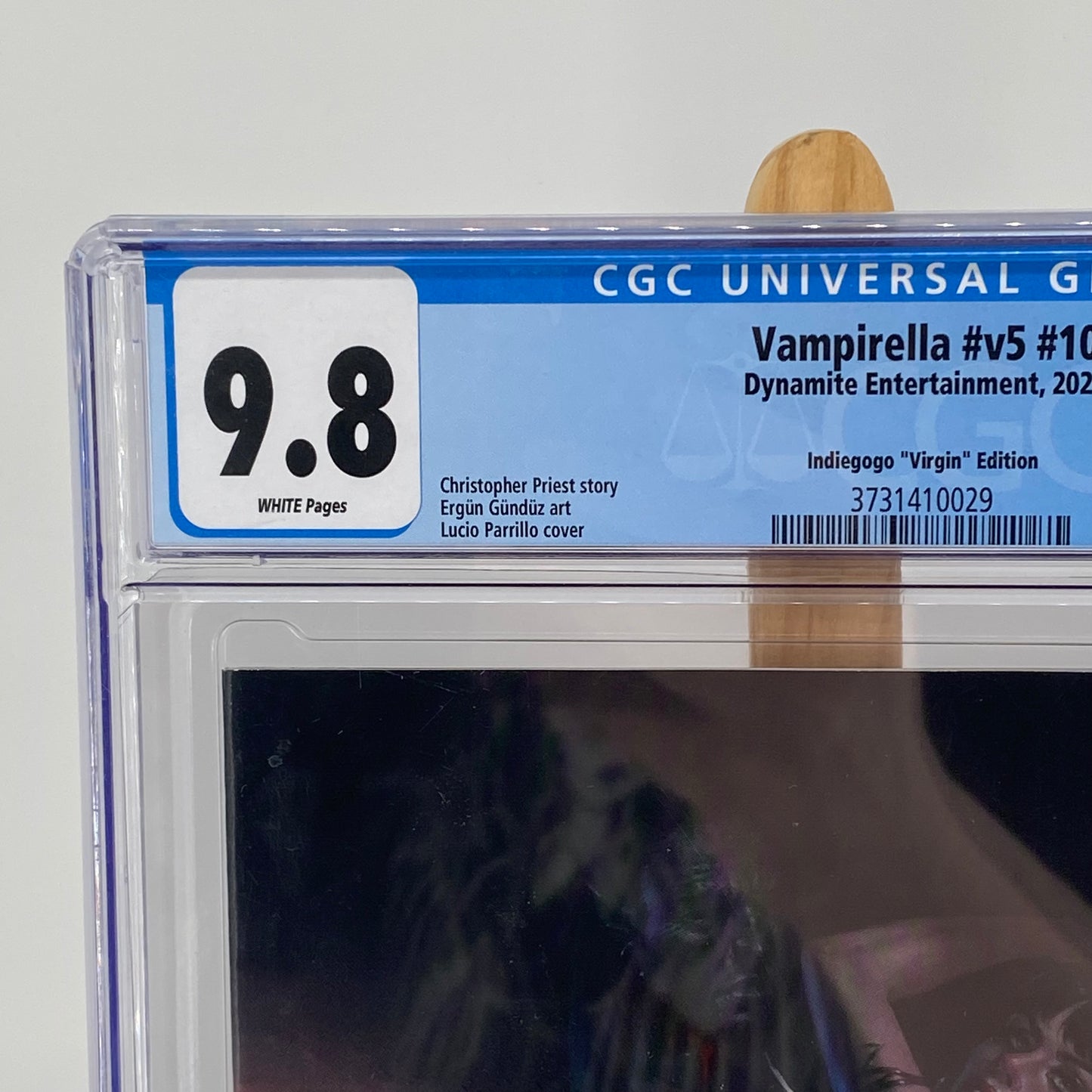 Vampirella #V5 #10 Graded 9.8 CGC Dynamite Comic Book Slab Virgin Cover (Copy)