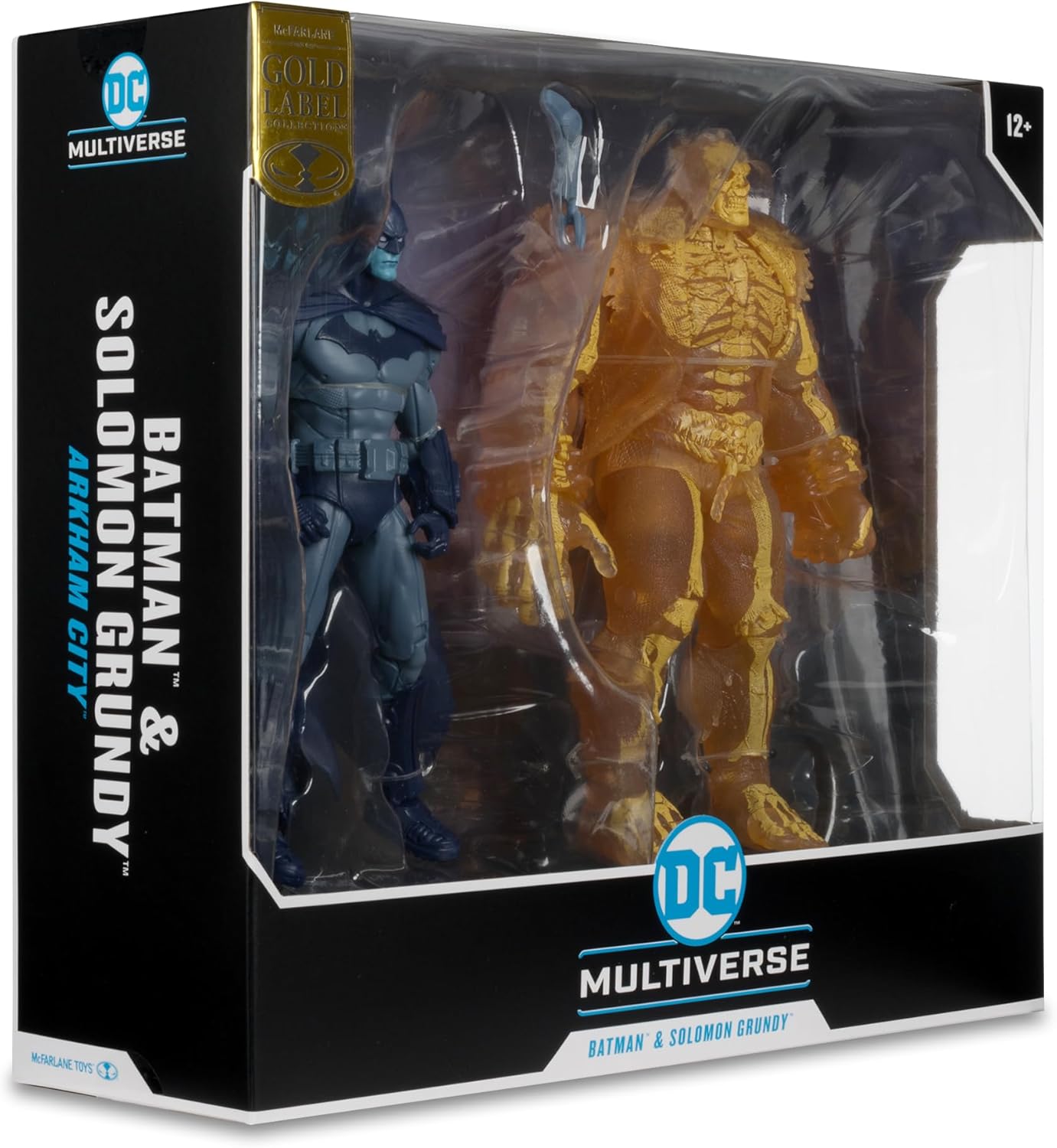 Batman & Solomon Grundy McFarlane Toys DC Multiverse (Arkham City) 7in Action Figure and Mega Figure 2pk Gold Label