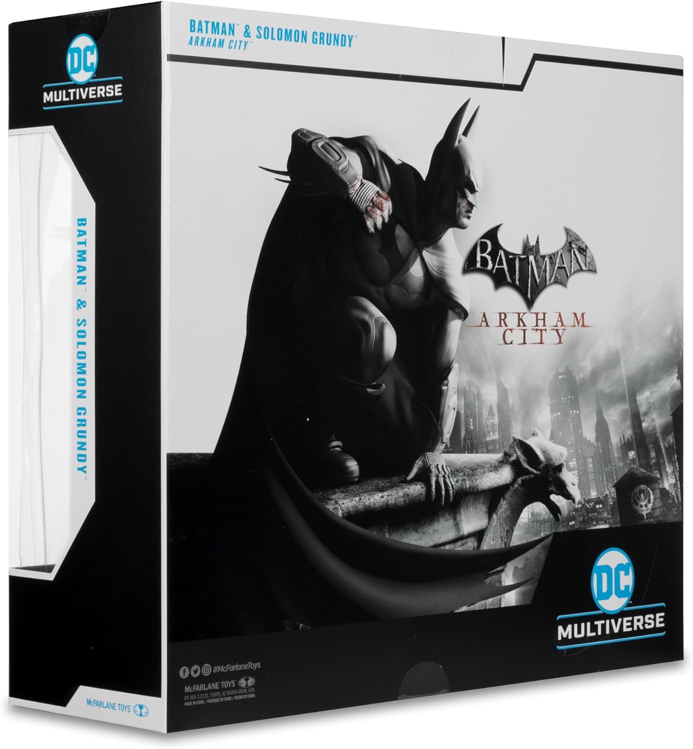 Batman & Solomon Grundy McFarlane Toys DC Multiverse (Arkham City) 7in Action Figure and Mega Figure 2pk Gold Label