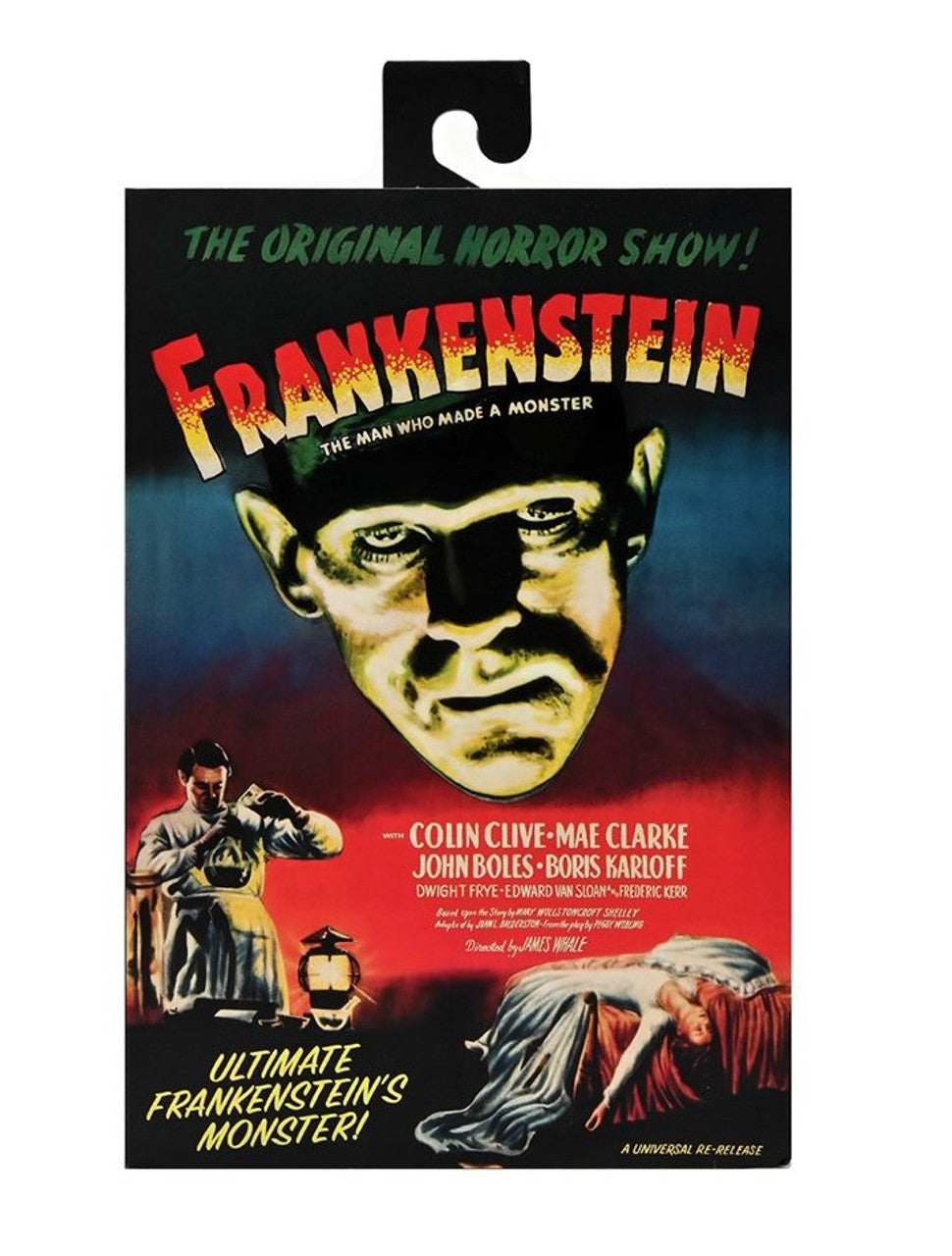 NECA FRANKENSTEIN COLOR UNIVERSAL MONSTERS ULTIMATE ACTION FIGURE NEW IN BOX