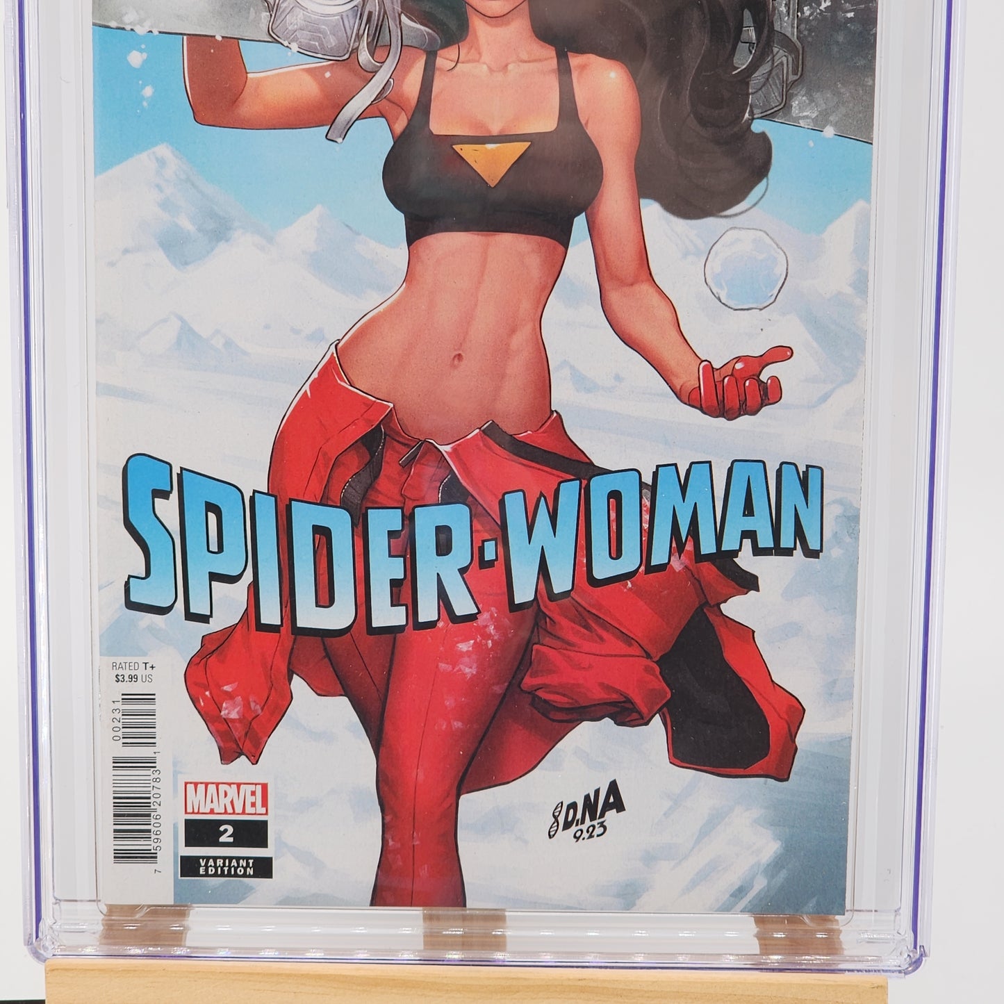 Spider Woman #2 Graded 9.8 CGC Slab Marvel Comics Book Nakayama Cover