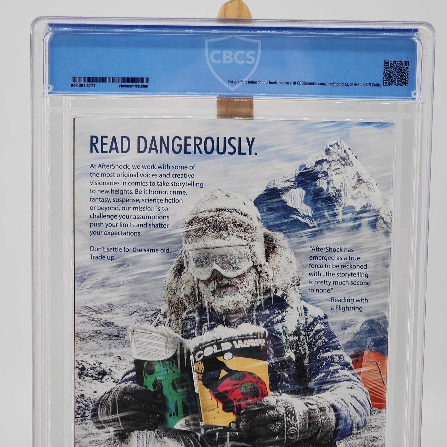 Kaiju Score #2 Graded 9.8 CBCS Slab Comic Book Aftershock Retailer Incentive