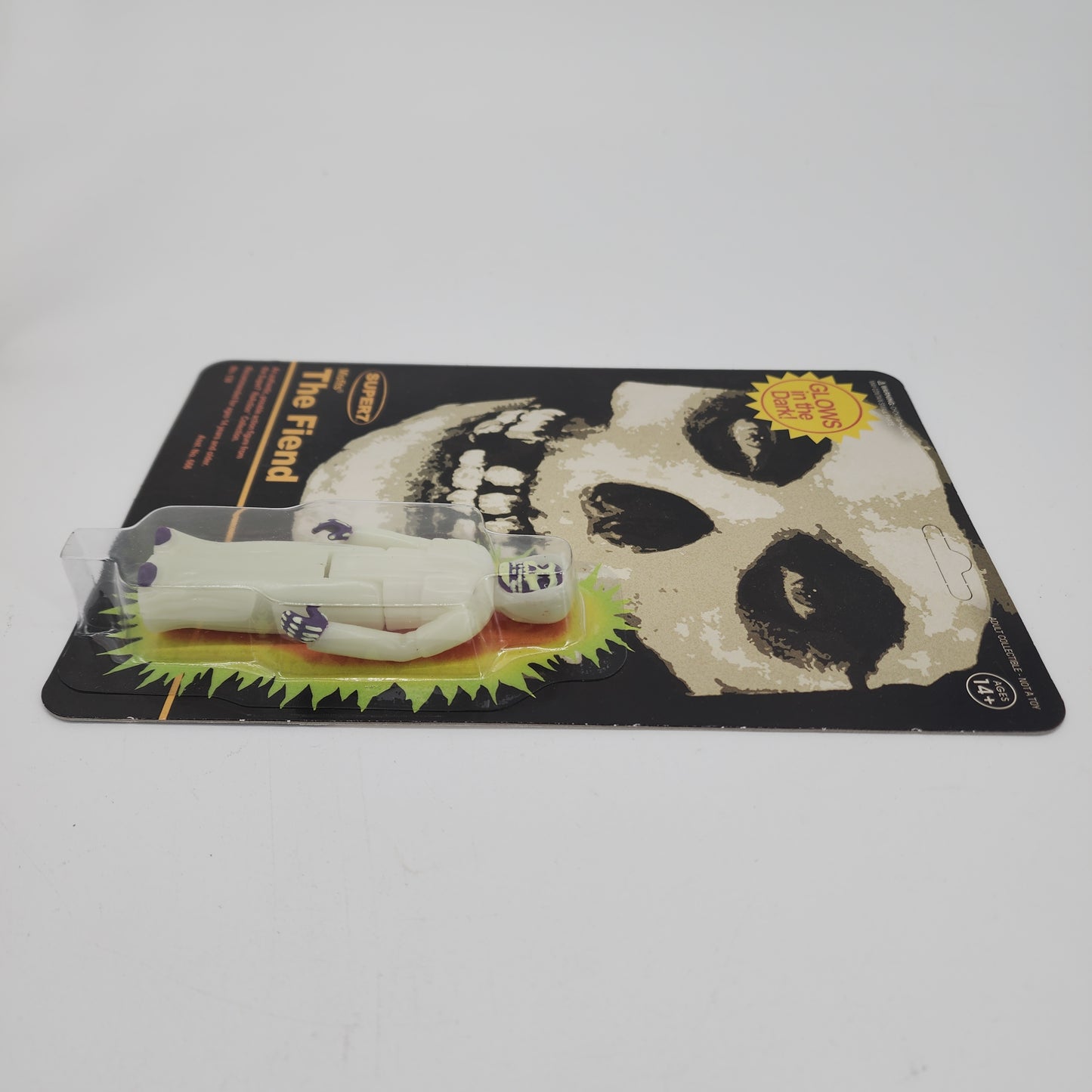 The Fiend Figure Glow in the Dark Super 7 ReAction MISFITS Remco Crimson GhostSuper