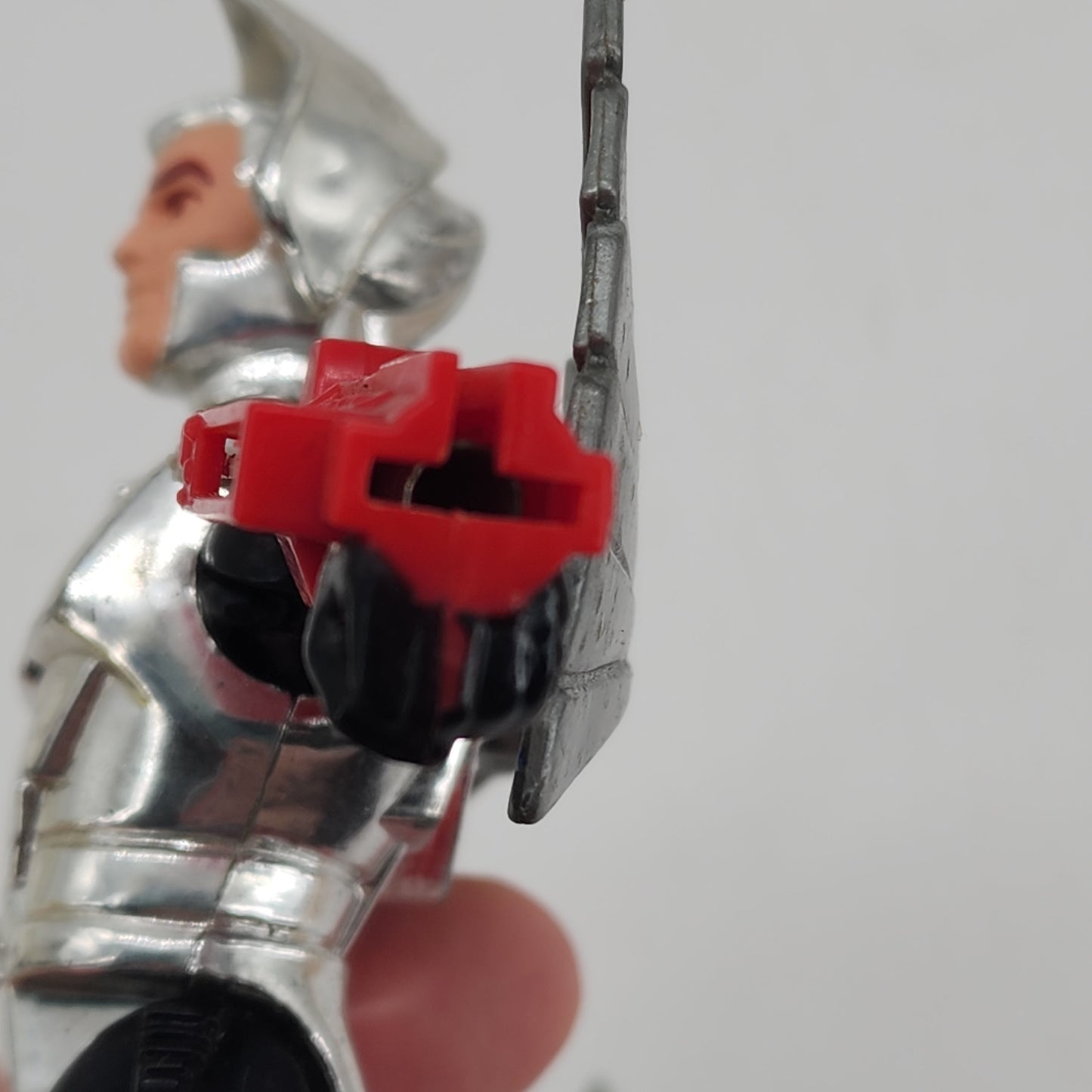 Quicksilver w/ Tally Hawk in Ultrasonic Suit Silverhawks 1988 Kenner