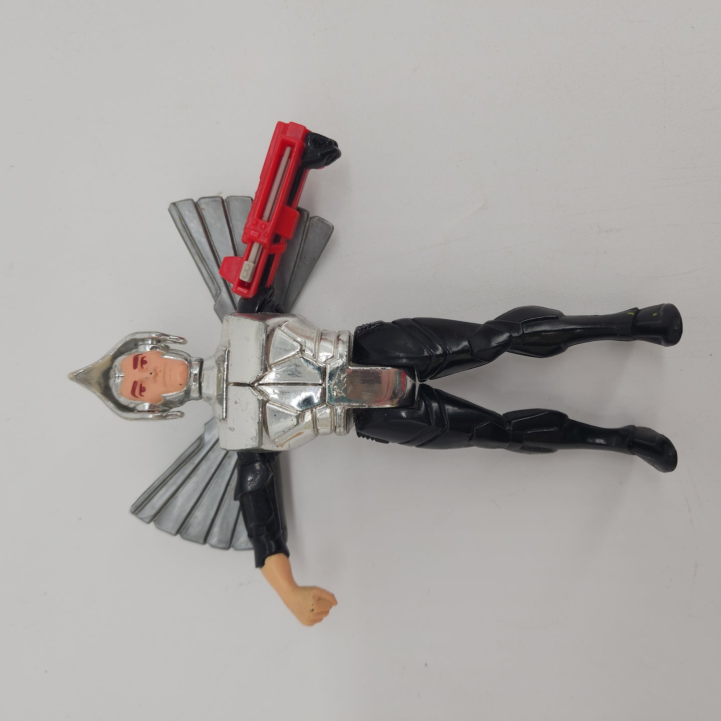Quicksilver w/ Tally Hawk in Ultrasonic Suit Silverhawks 1988 Kenner