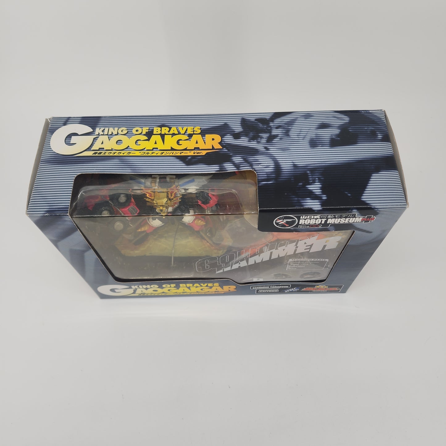 The King of Braves Gaogaigar Robot Museum Plus OPEN BOX New Xebec Toys
