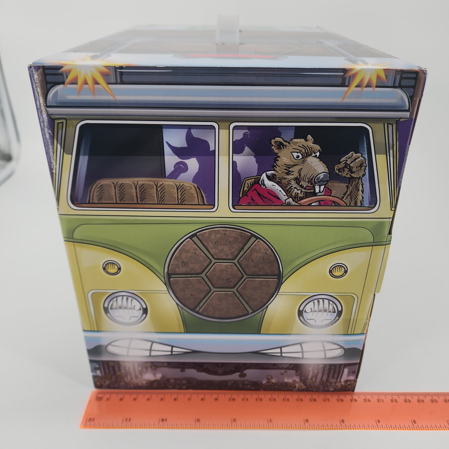 TMNT Box ONLY Splinter Driver Teenage Mutant Ninja Turtles Van NO FIGURES Playmates