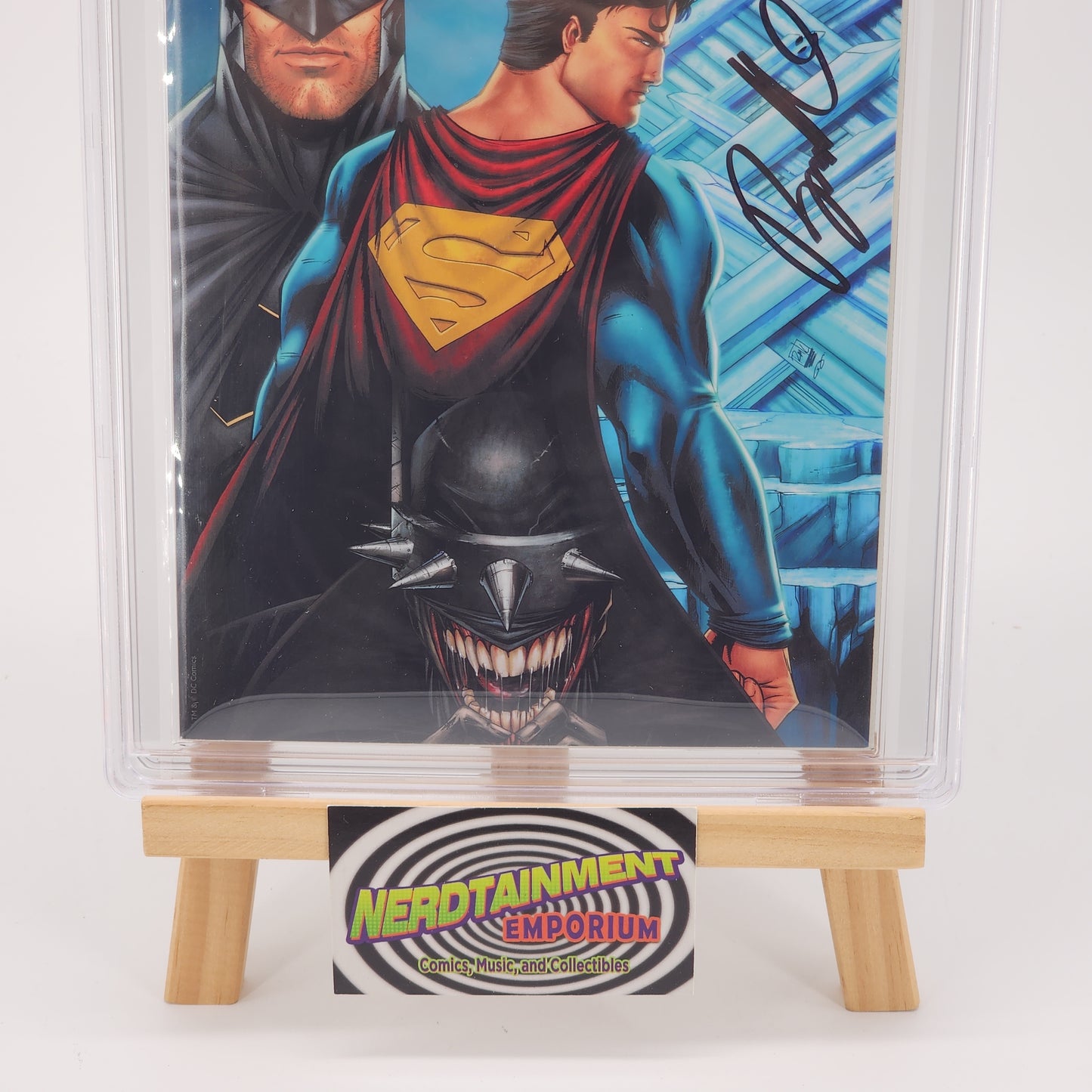 Batman/Superman #1 Graded 9.8 CBCS DC Comic Book Signed Ryan Kincaid 2021