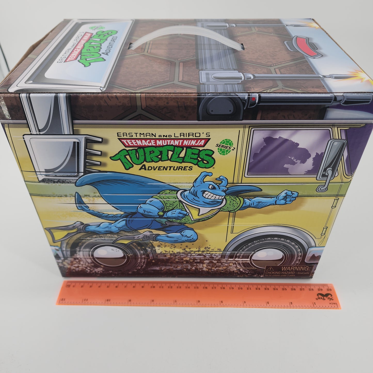 TMNT Box ONLY Splinter Driver Teenage Mutant Ninja Turtles Van NO FIGURES Playmates